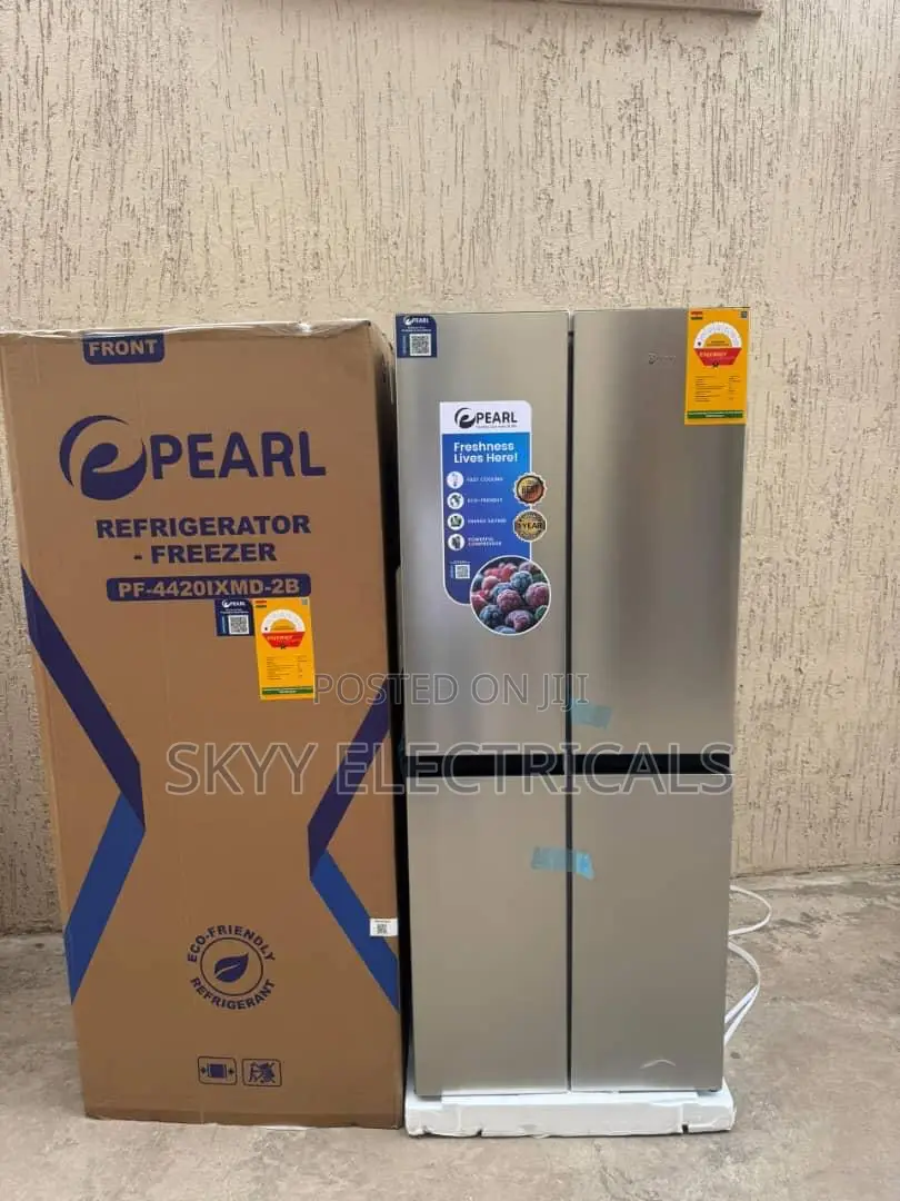 Pearl Pf-4420ixmd-2b 352liters 4doors Fridge