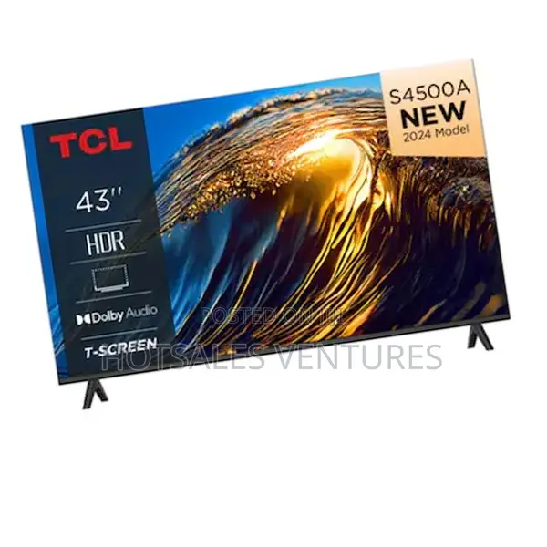 Quality TCL 43 Inches Led FHD Smart Android Tv - 43s4500a