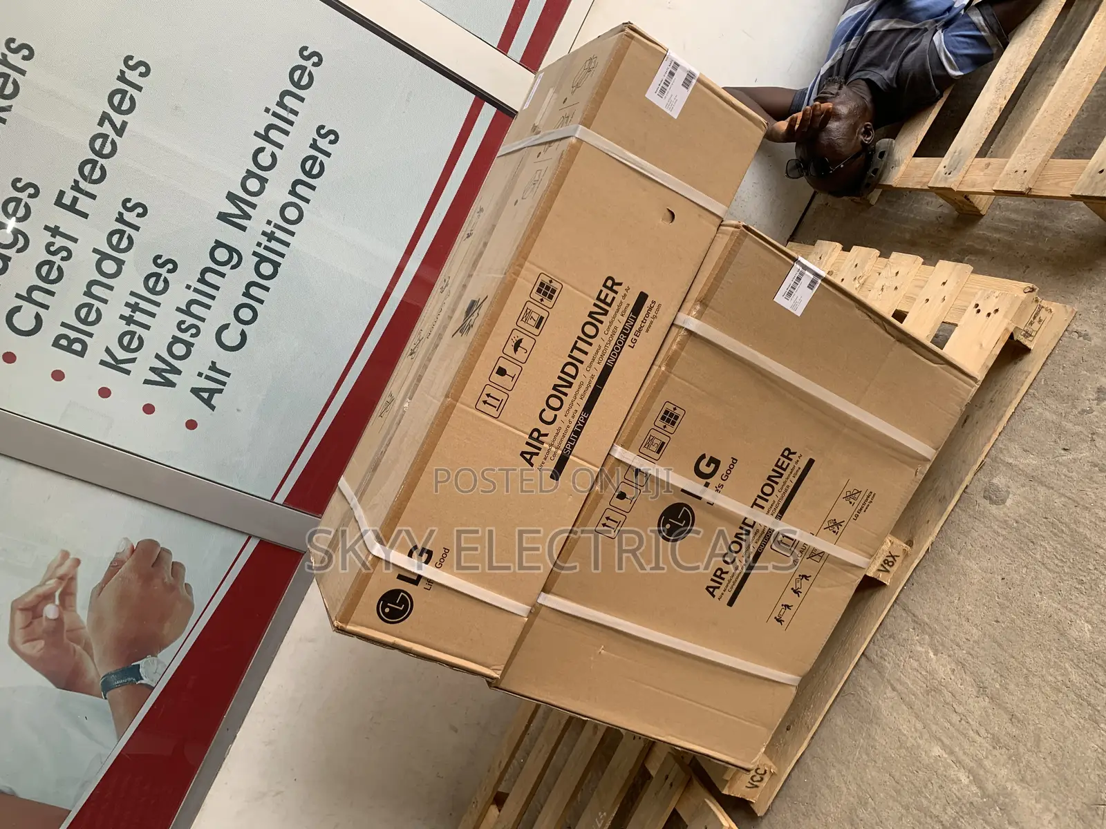 Lg 1.5 Split Air Conditioner New