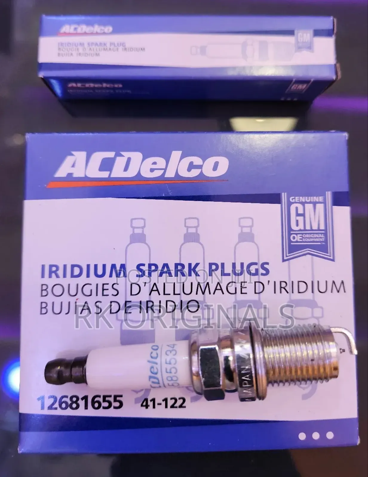 Cruze/Sonic/Volt Ac Delco 41-122 Spark Plugs From Usa🇺🇸