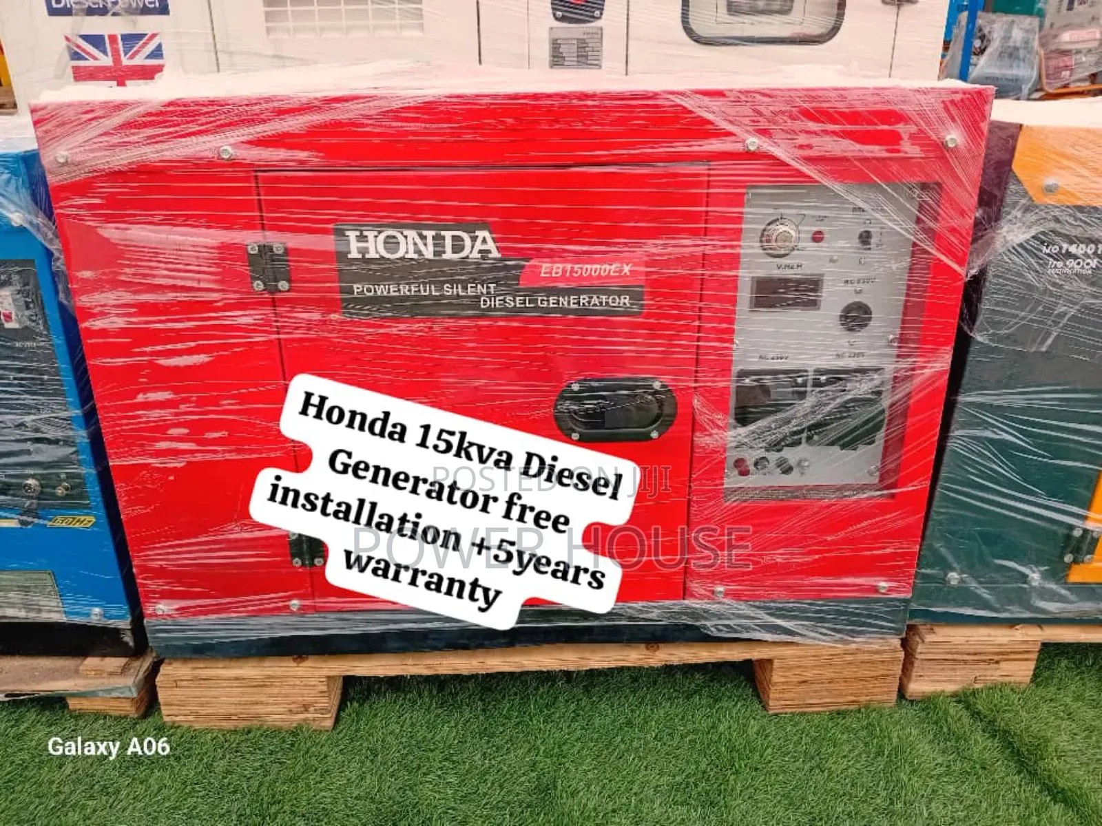 The Idea Cauldron Honda Diesel Generator 15kva Silent