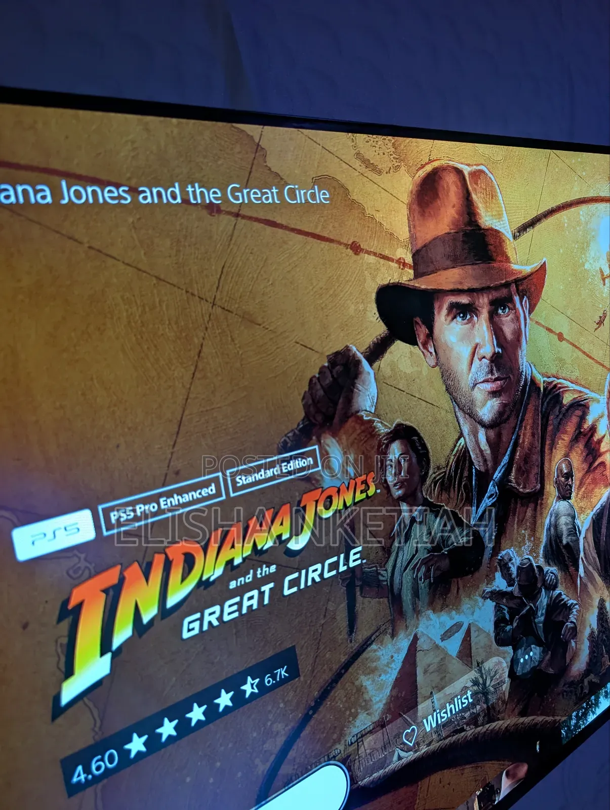 Indian Jones the Great Circle Ps5