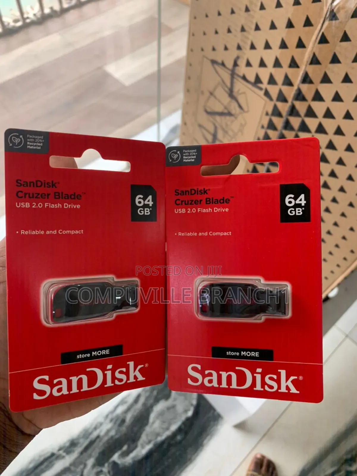 Sandisk 64 Gb Usb 2.0 Flag Drive