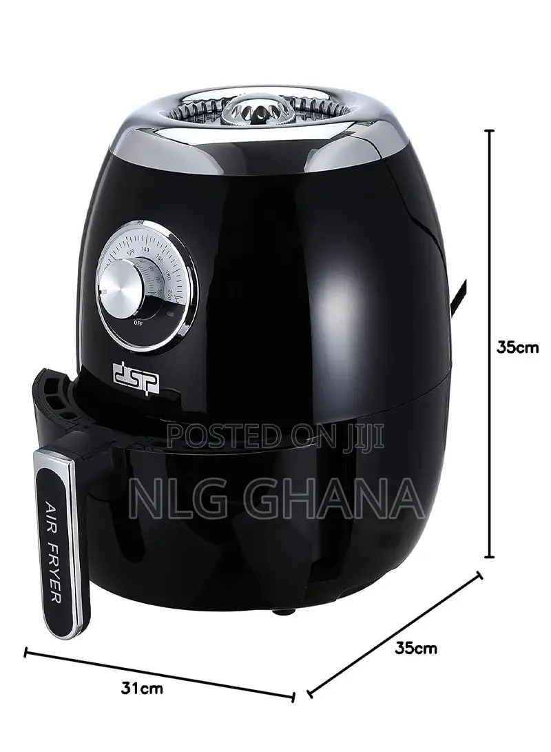 1350w 3.0l Hot Air Built-in Timer Healthy Fryer. Ghx1024