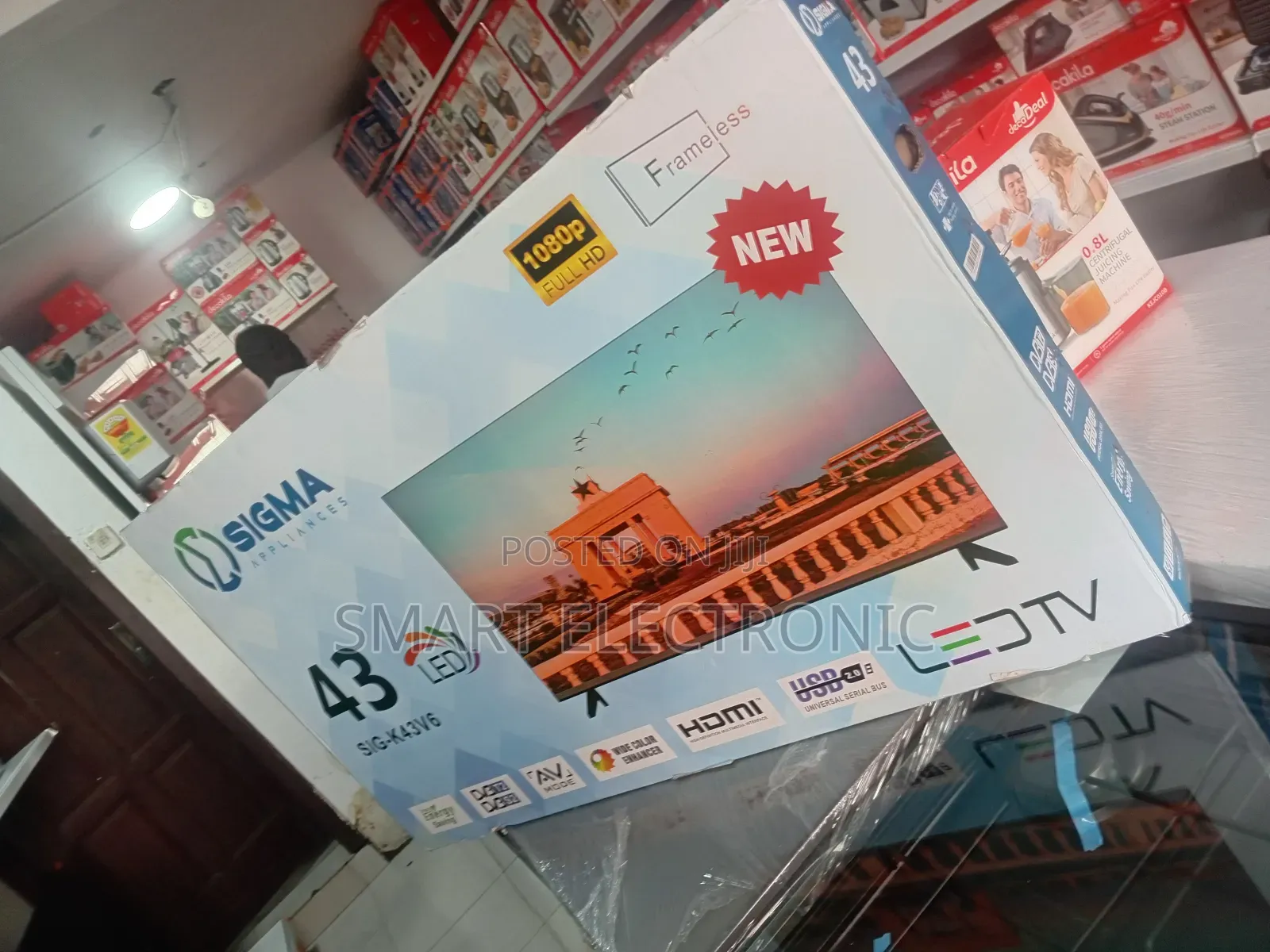 Discover the World Entertainment With Sigma 43inch Digital
