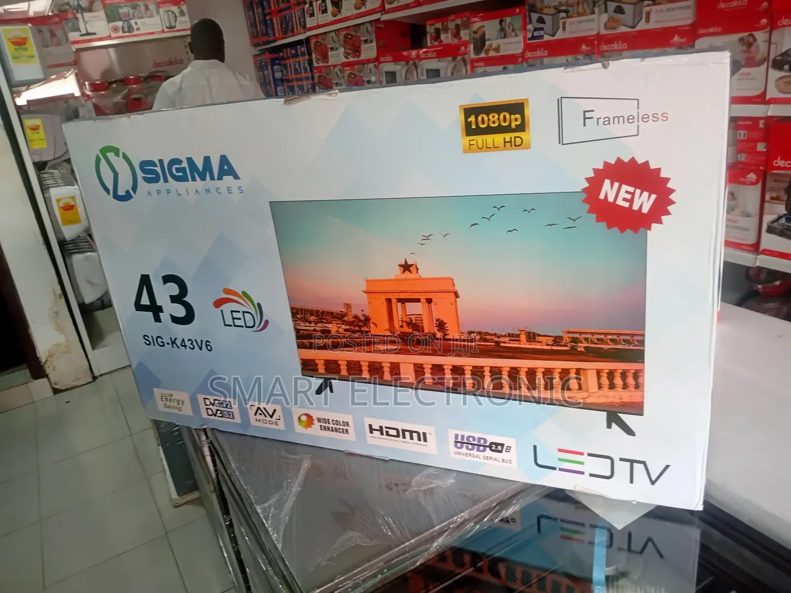 Discover the World Entertainment With Sigma 43inch Digital