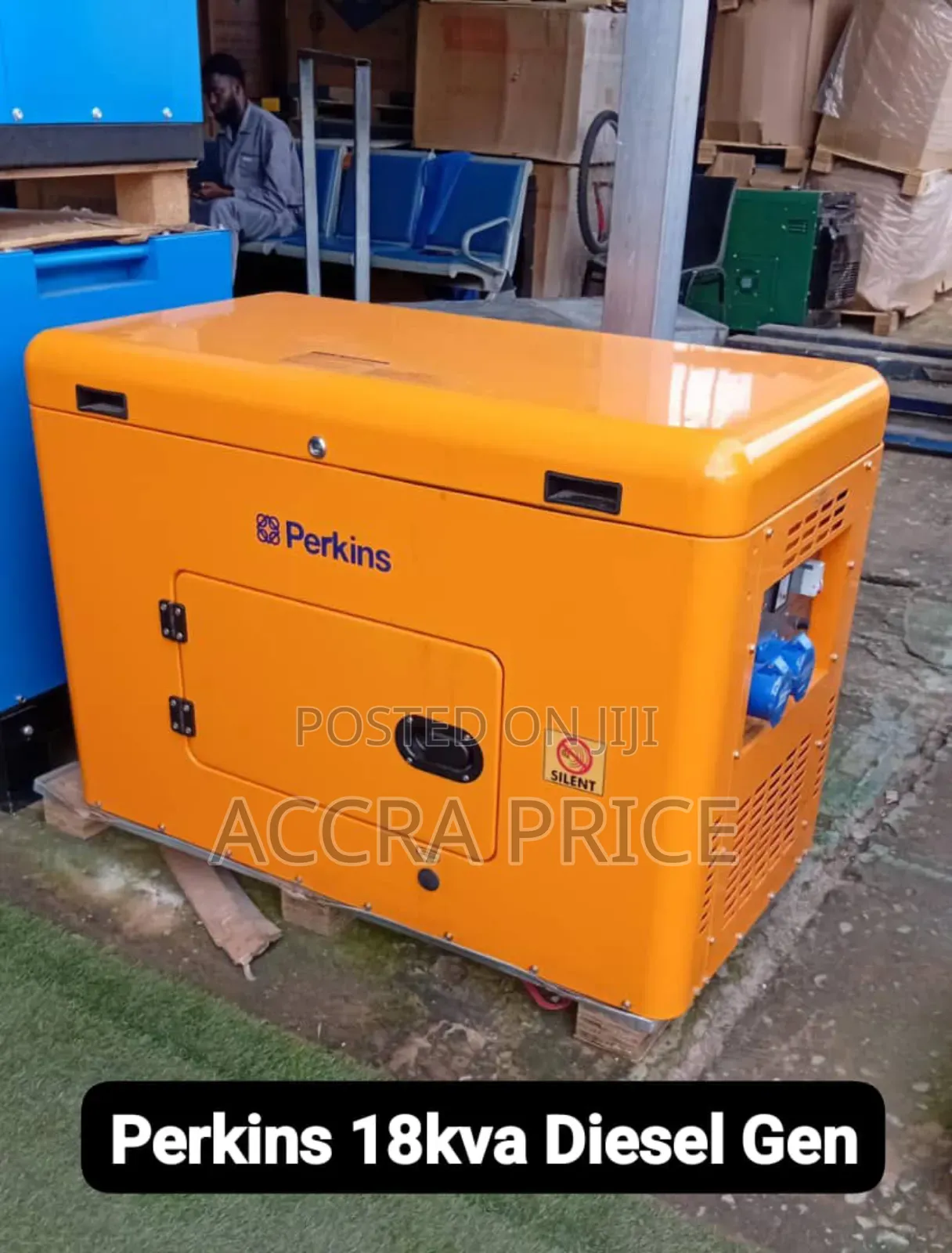 Supersonic Perkins Diesel 18kva Gen