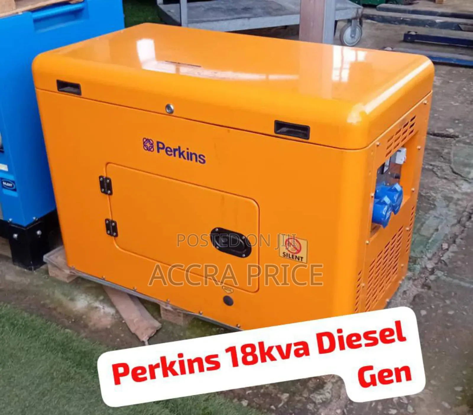 Designed for Emergency Backup Power Perkins 18kva Diesel Gen