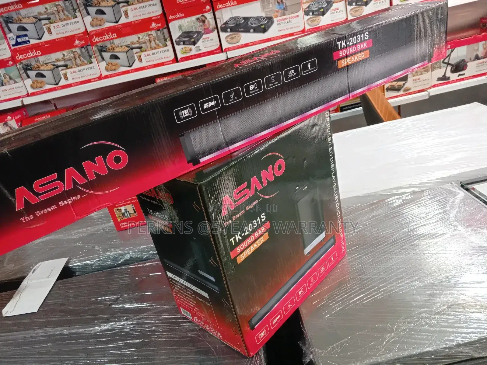Asano Bluetooth Bar With Deep Bass
