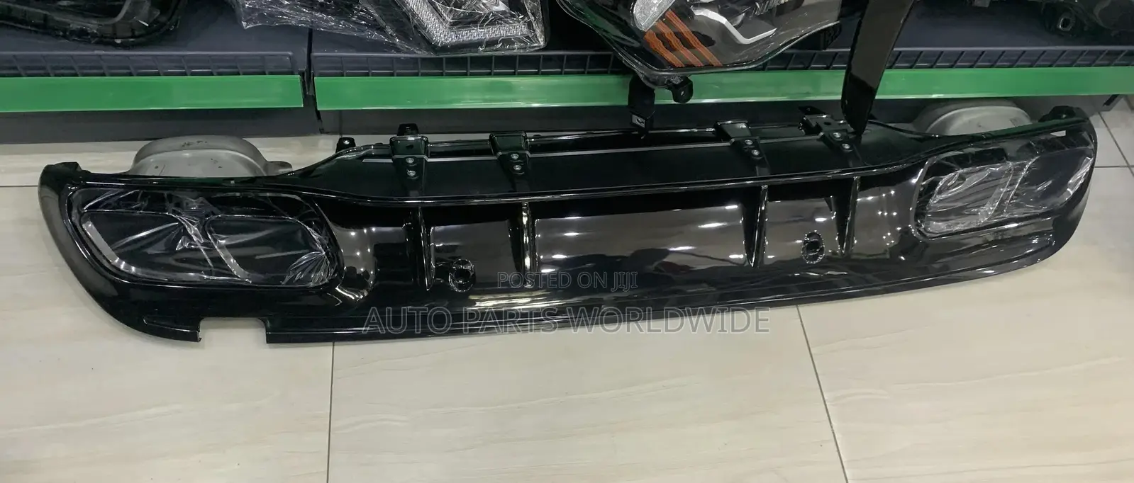 Mercedes Benz Amg C63 C300 C43 Back Bumper Diffuser 2015-19