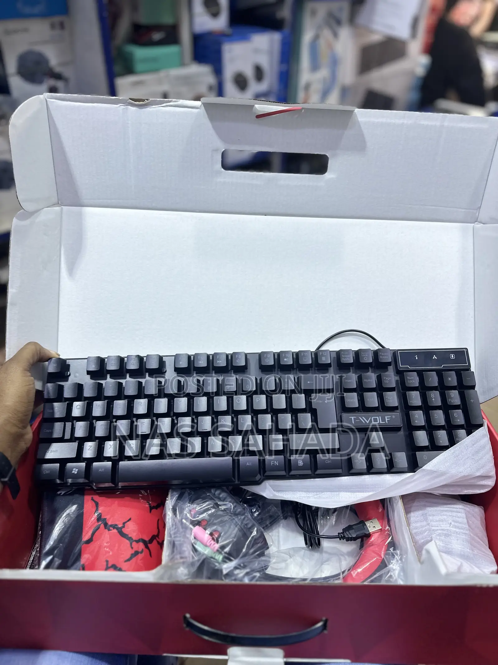 Wireless 4 In1 Gaming Keyboard Combo