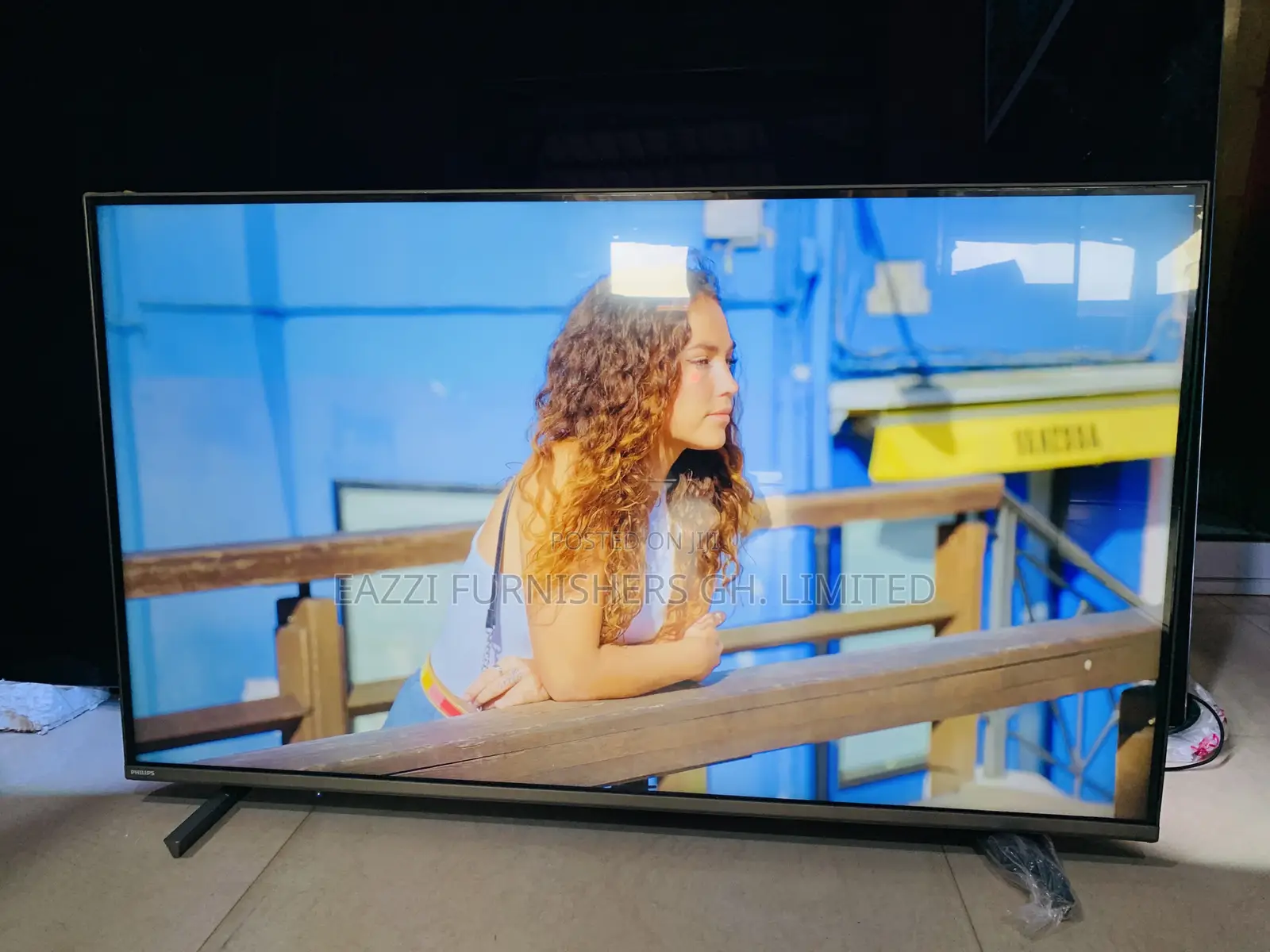 43 Inches Android Tv Philips Ambilight 3 Sided Smart Satellite Tv