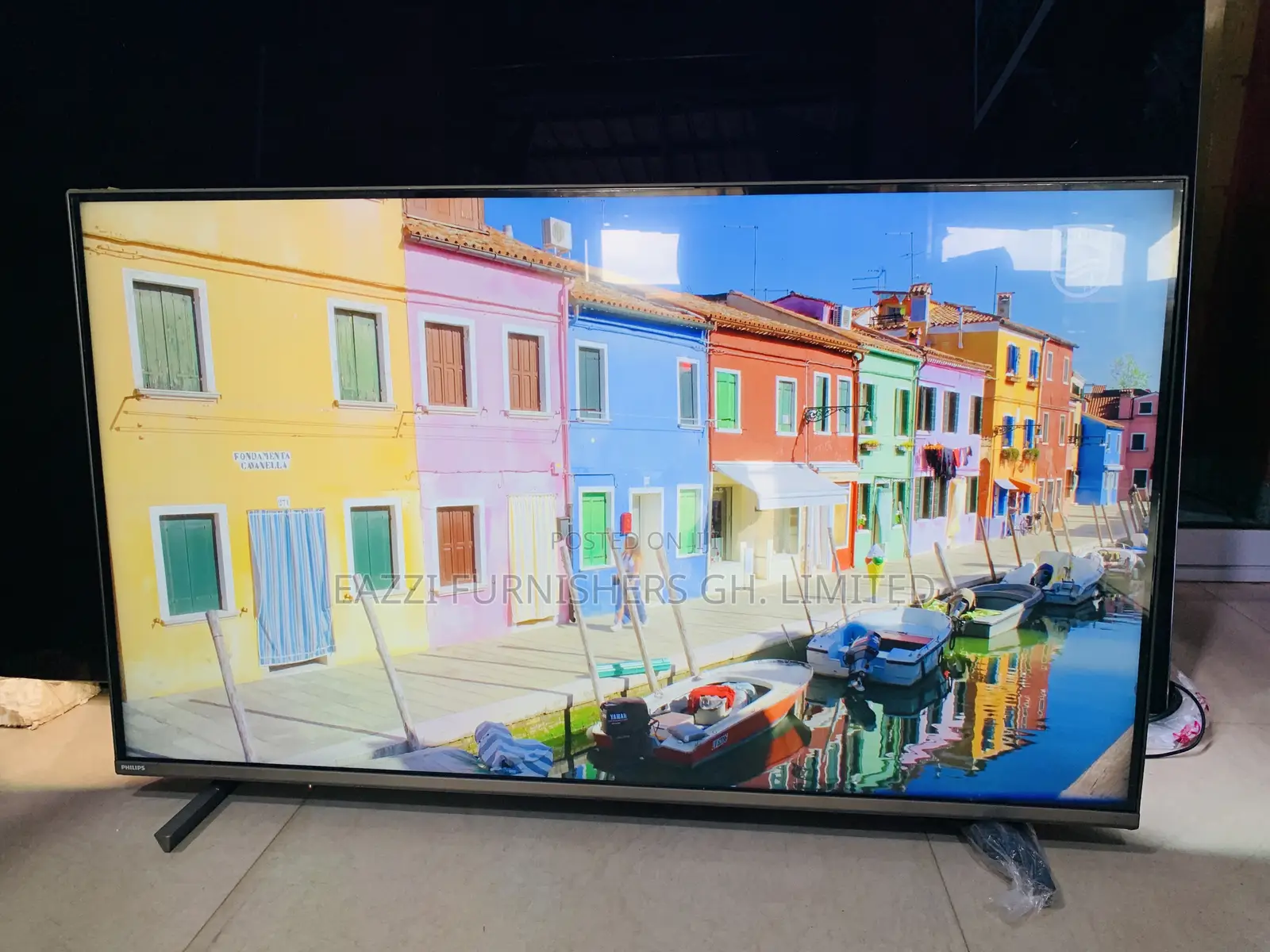 43 Inches Android Tv Philips Ambilight 3 Sided Smart Satellite Tv