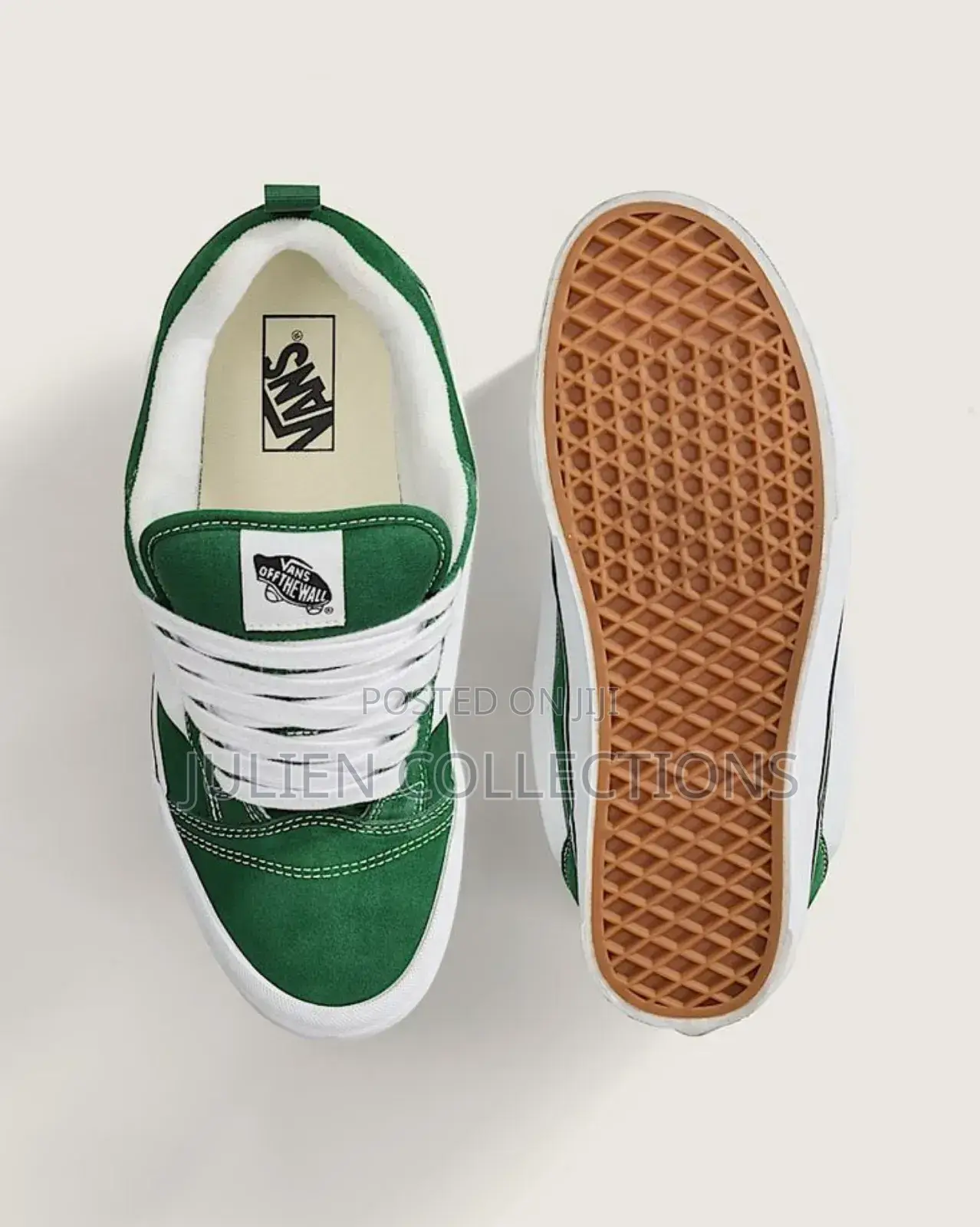 New Skool Van Og Green Cream