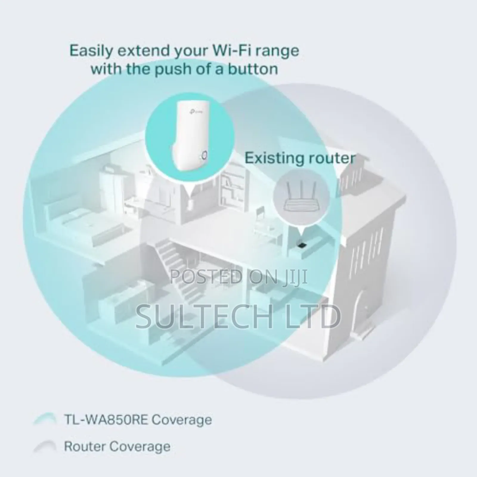 Tp-Link Tl-Wa850re 300mbps Wireless N Wall Range Extender