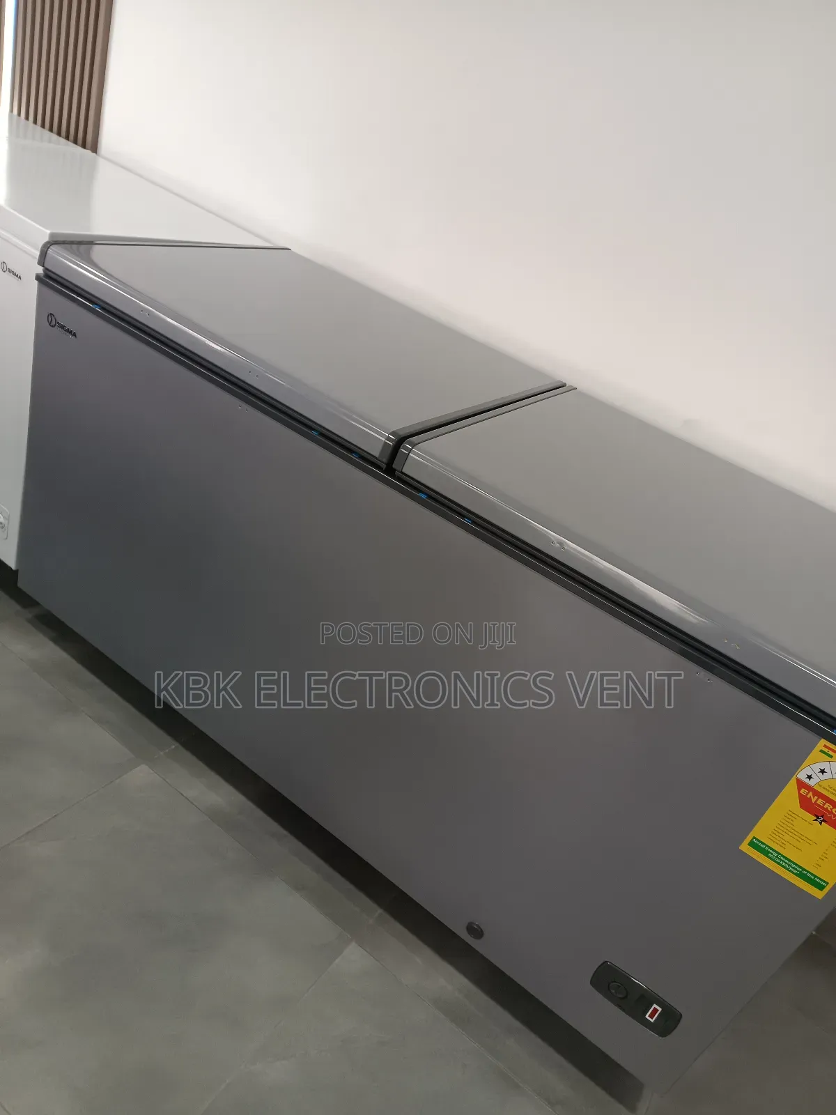 Sigma 630liter Double Door Chest Freezer