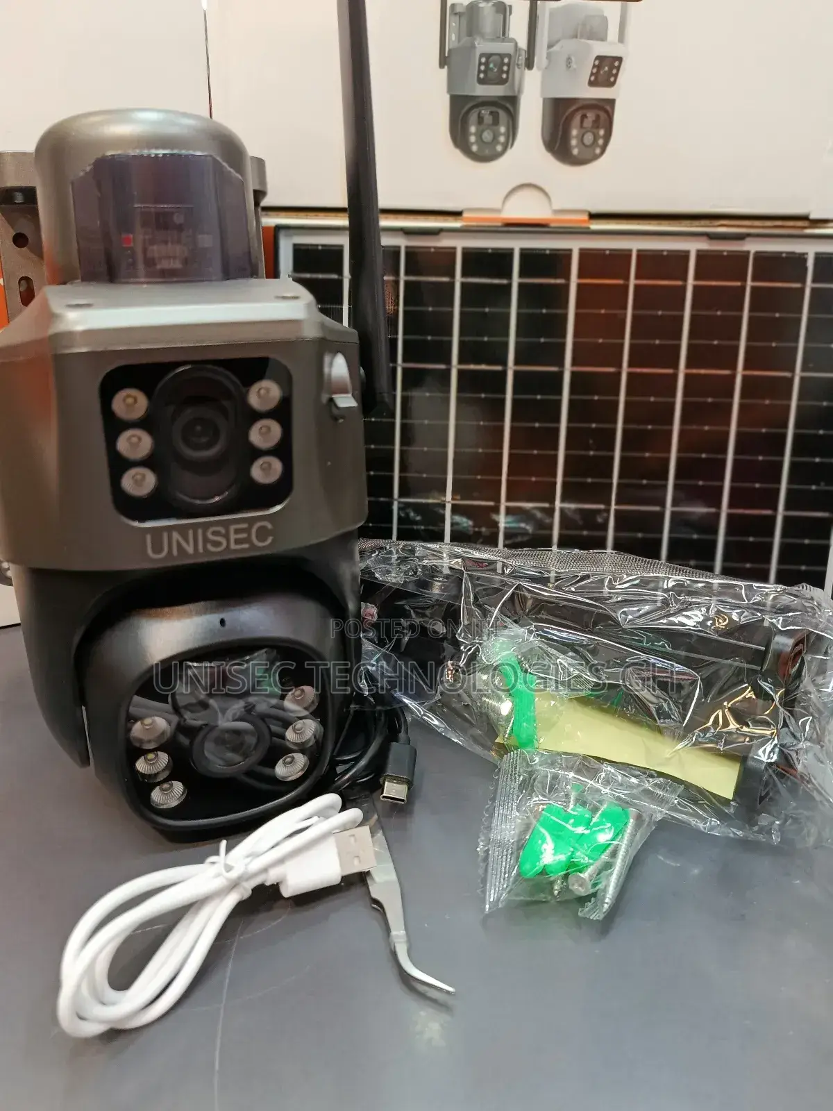 4g Dual Lens Solar