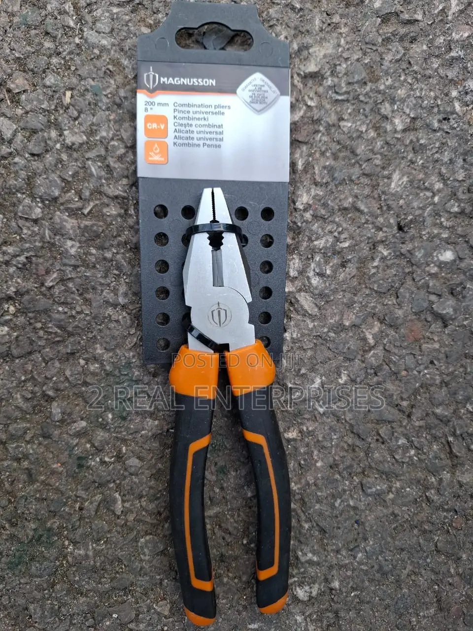 Magnusson 8" (200mm) Combination Pliers