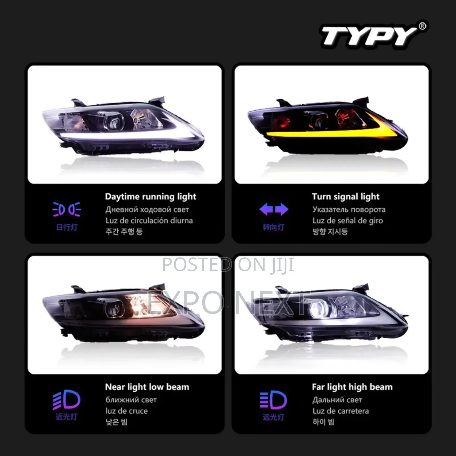 Led Headlight Assembly For Camry 2009-2011