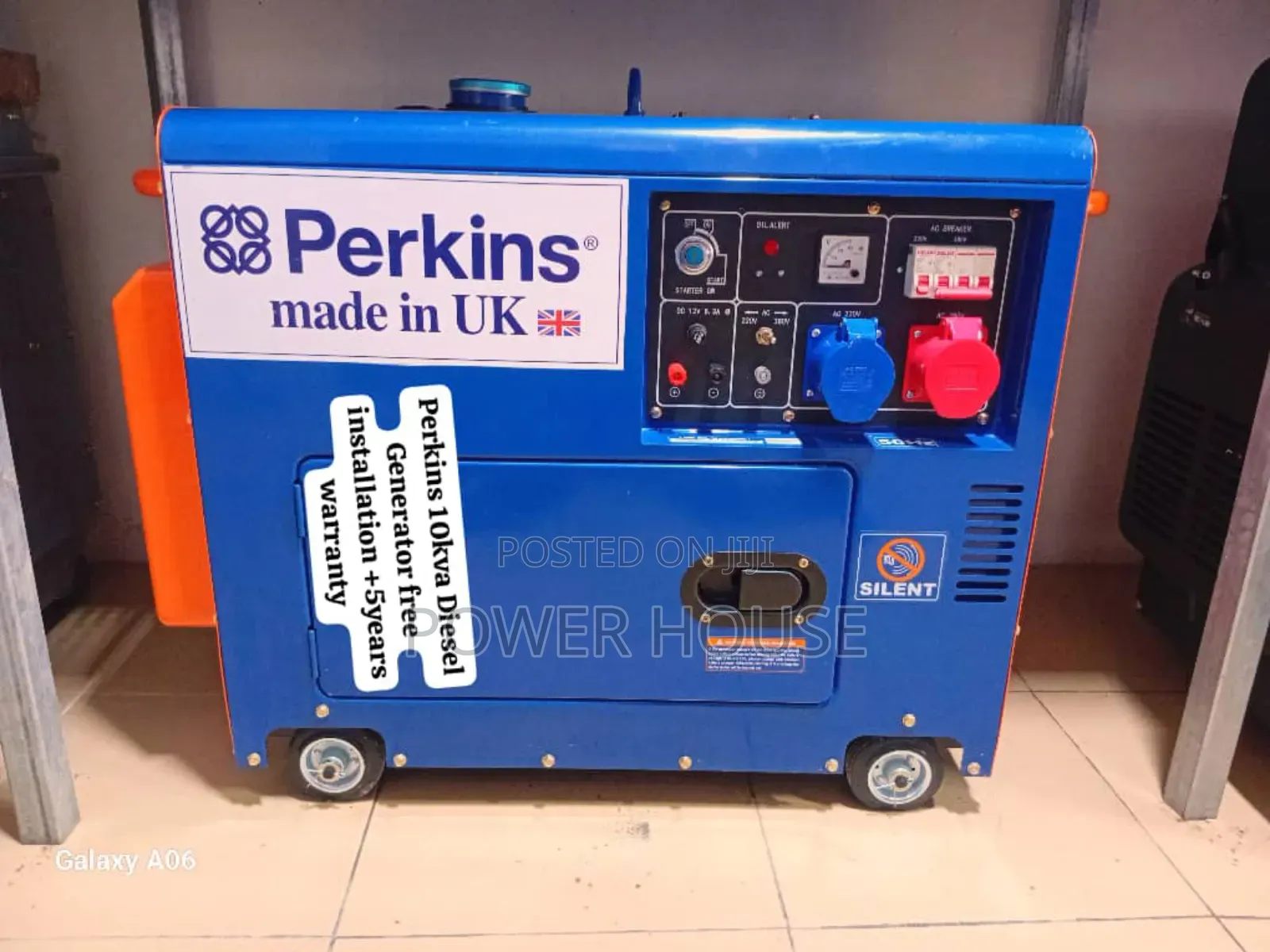 Chaos Craftr Perkins Diesel Generator 10kva Silent