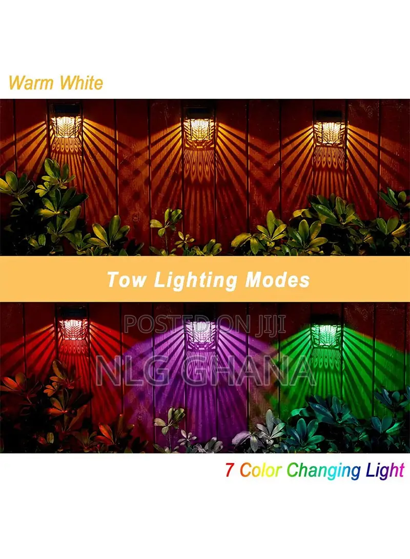2pcs Waterproof Solar Wall Lamp. Tvx14708