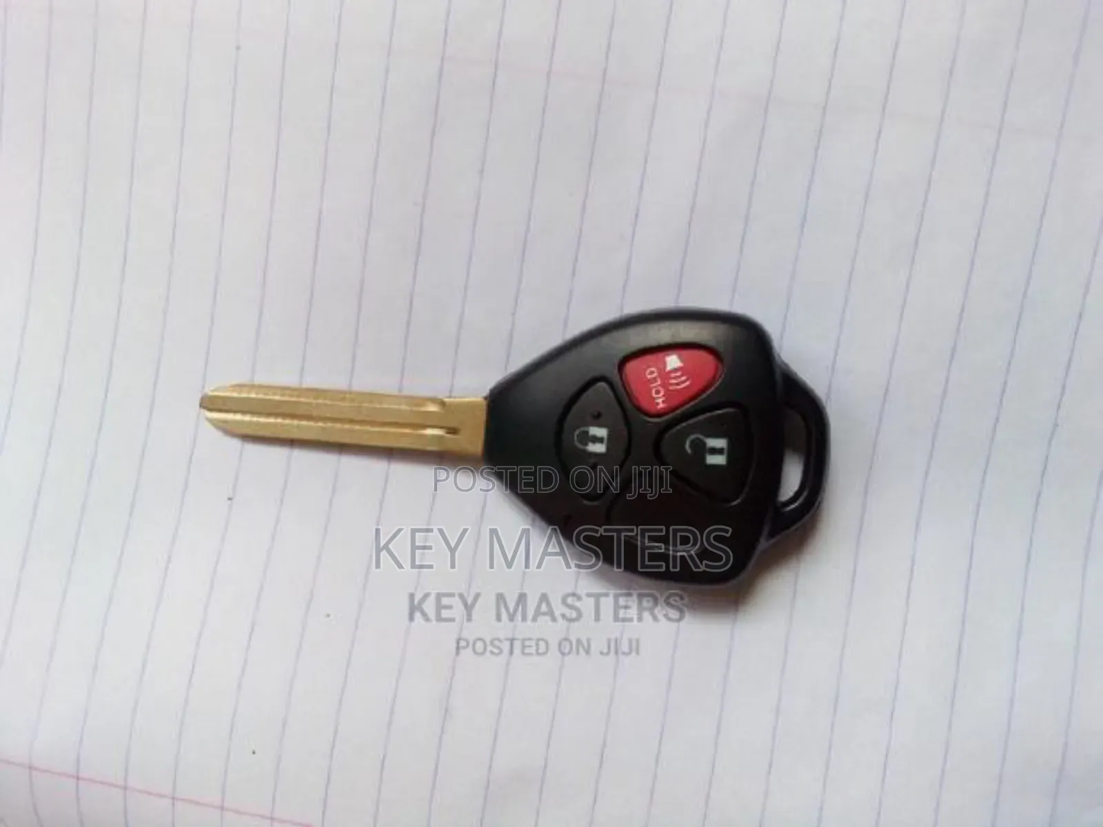Toyota Yaris Remote Key