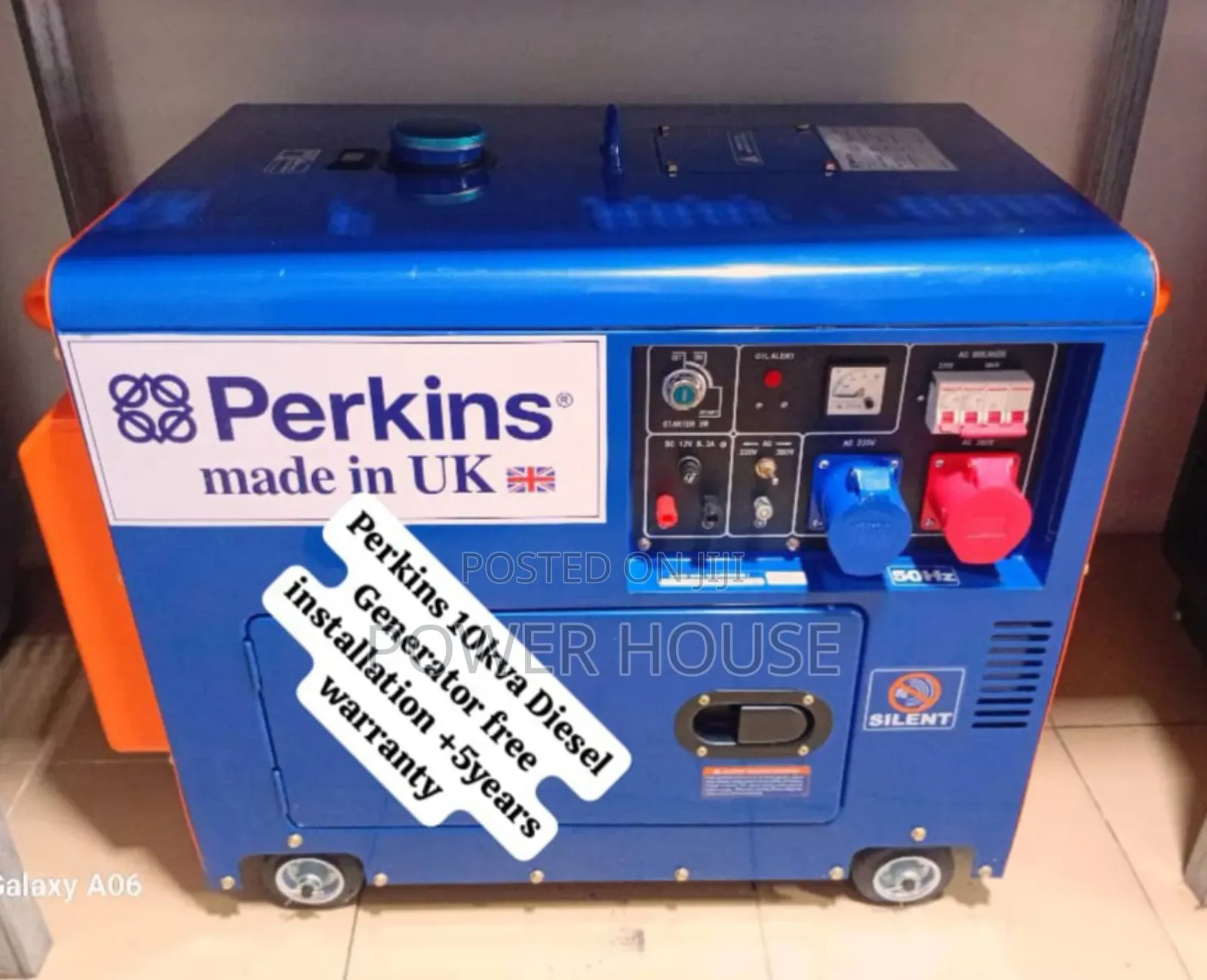 The Crystal Seed Perkins Diesel Generator 10kva Silent