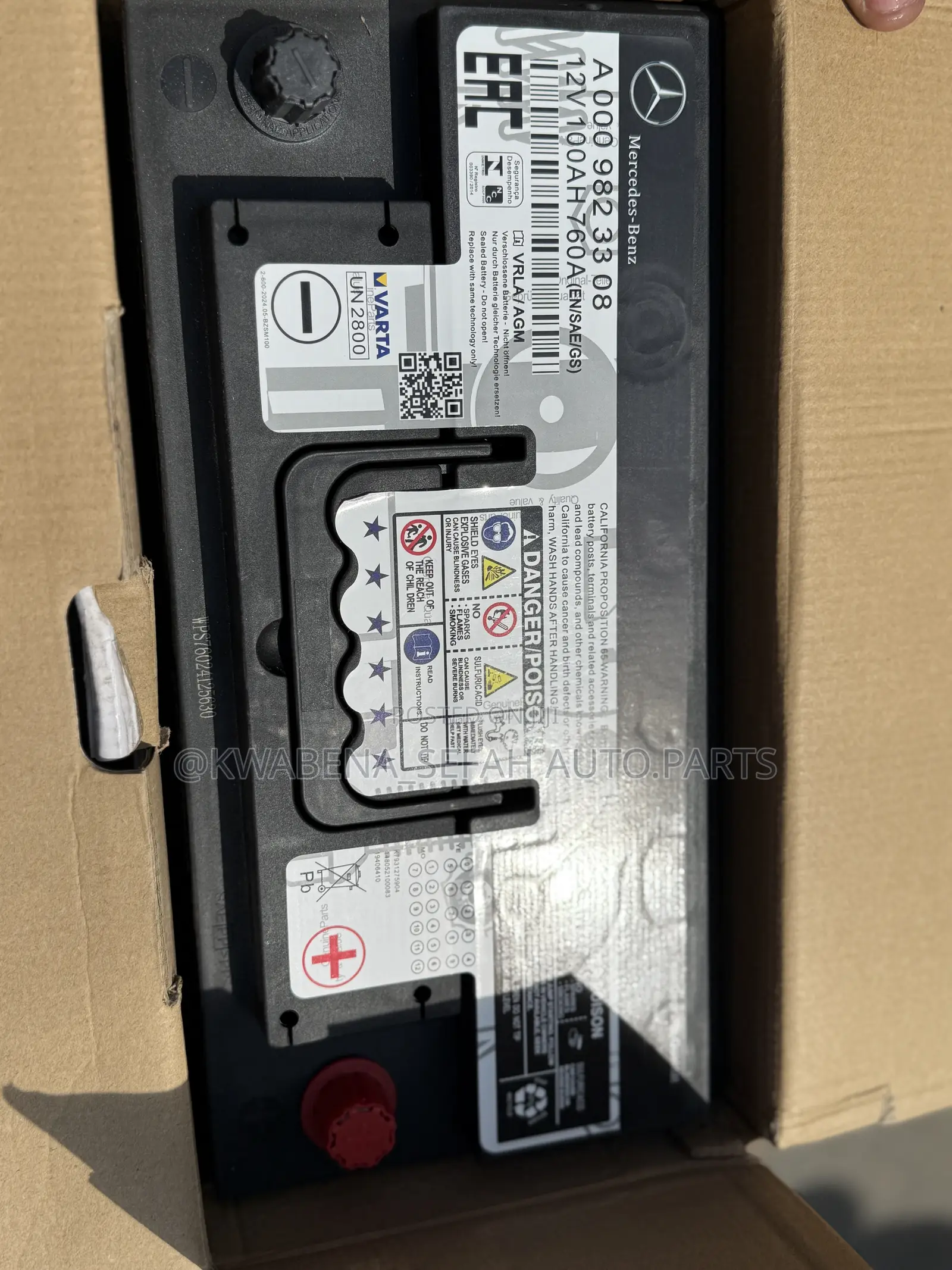 Original Mercedes-benz Amg Batteries Available For All Cars