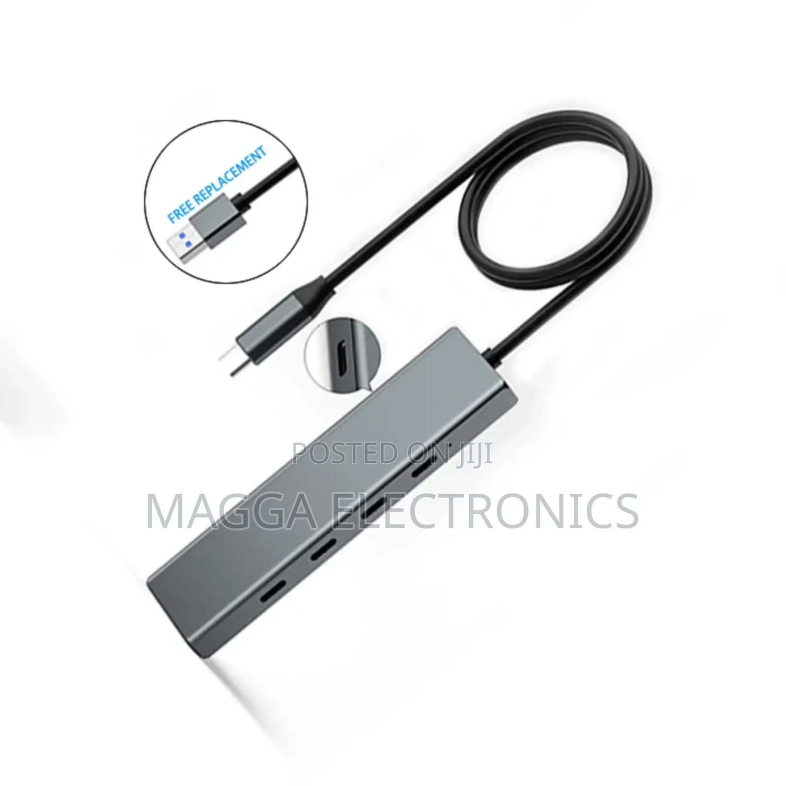 6 in 1 Type C Usb Hub / Docking Ports