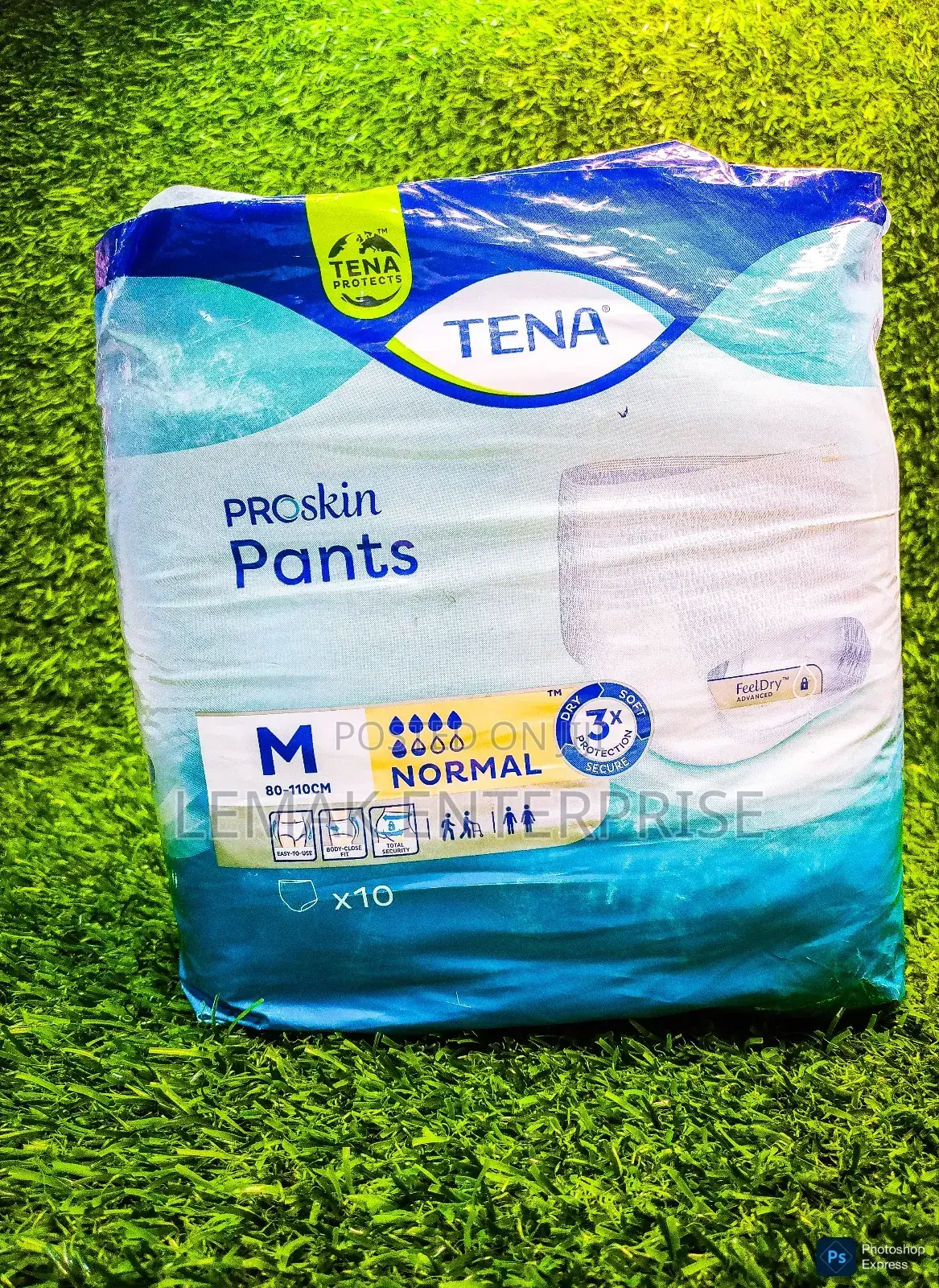 Tena Pro Skin Diaper Pants Medium Size (10pcs)