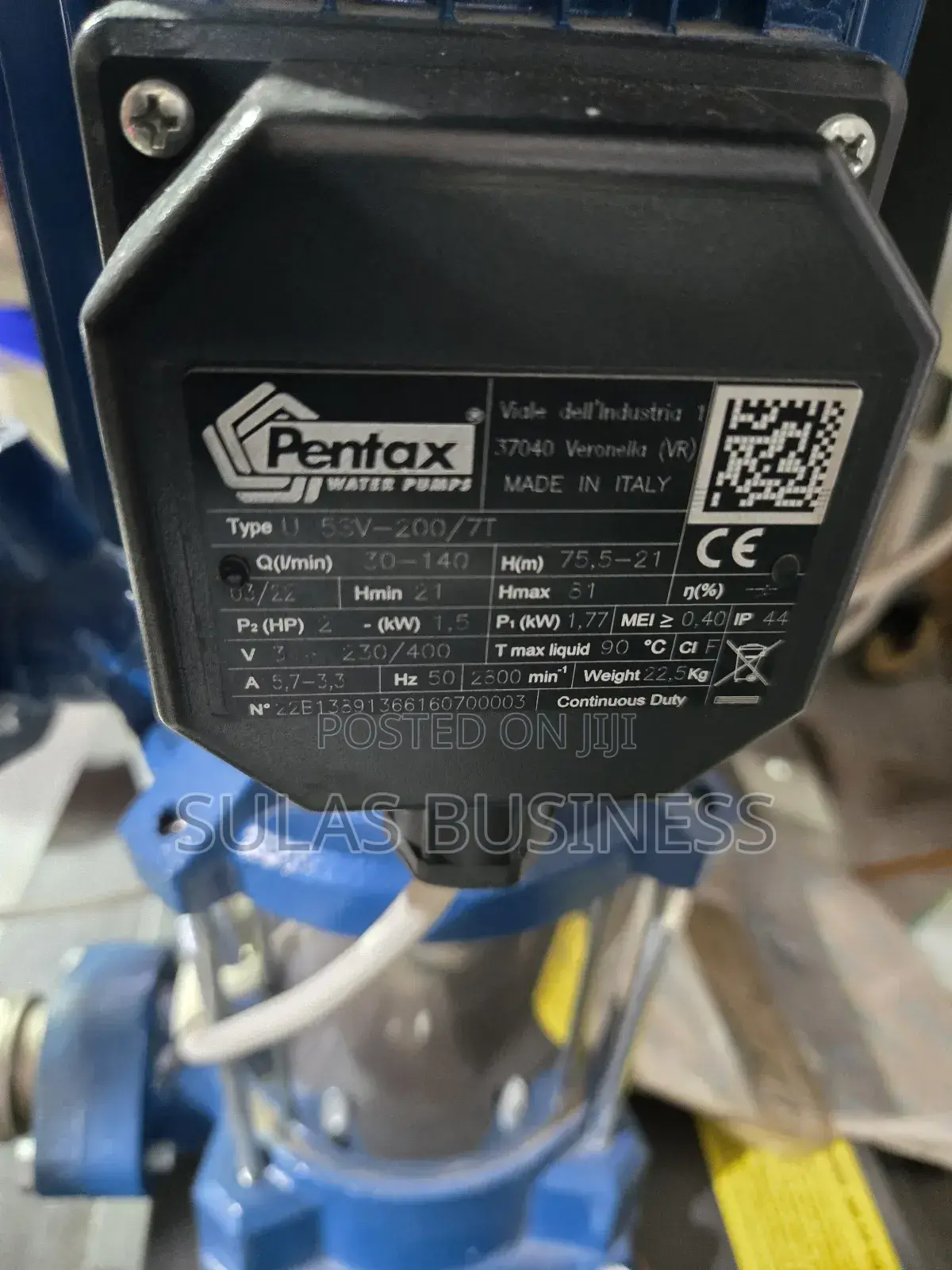 Pentax Twin Pump 2.0 Hp