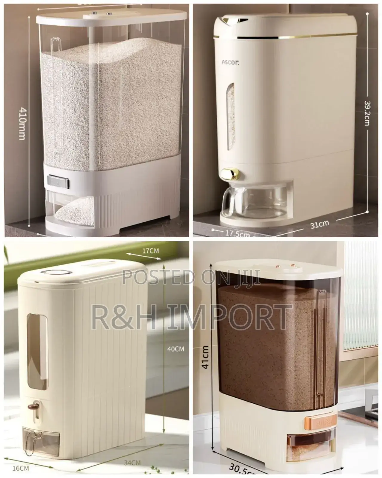 10-12 Kg Capacity Rice Dispenser