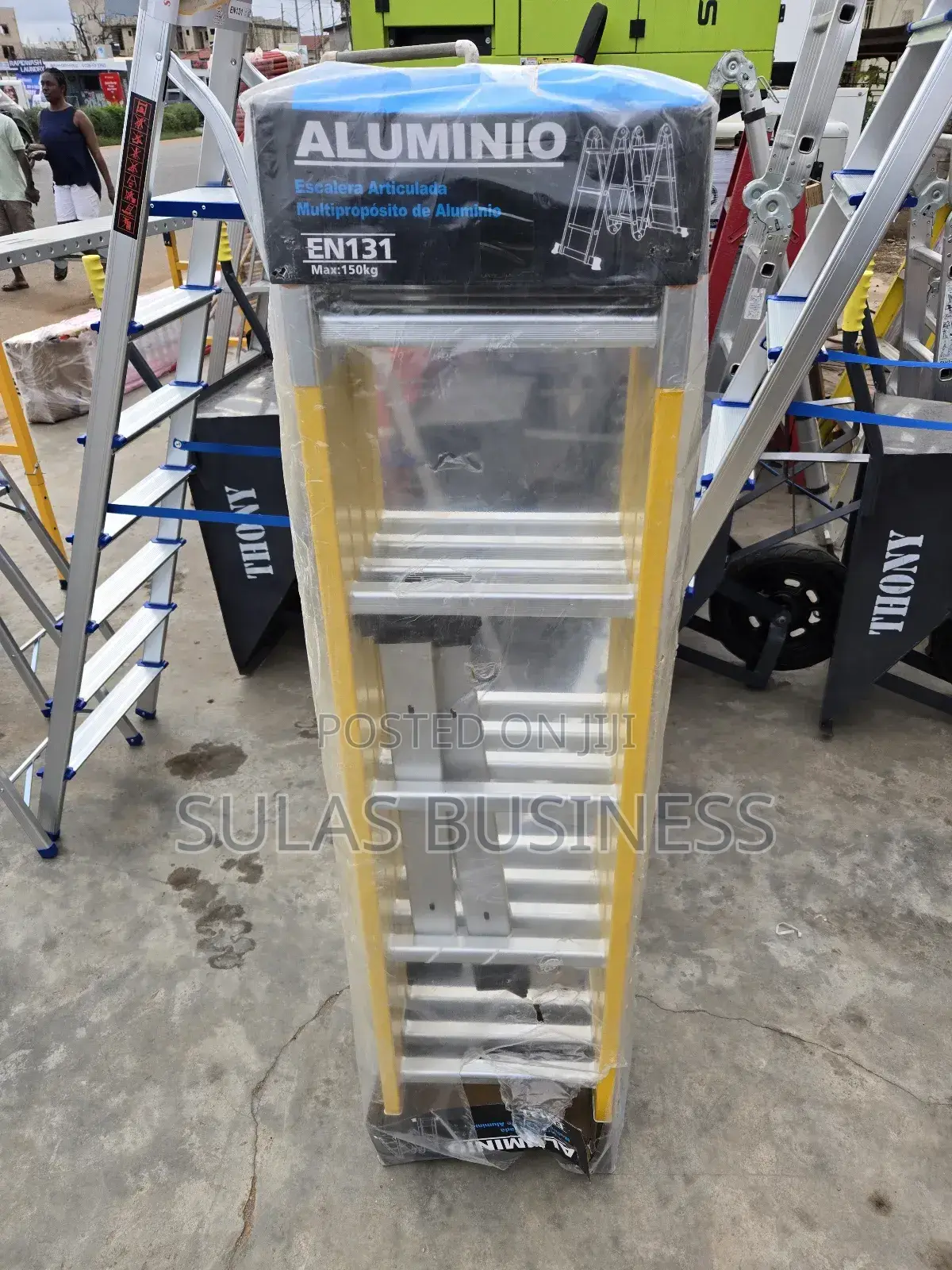 4×4 Fiber Ladder 16 Feet
