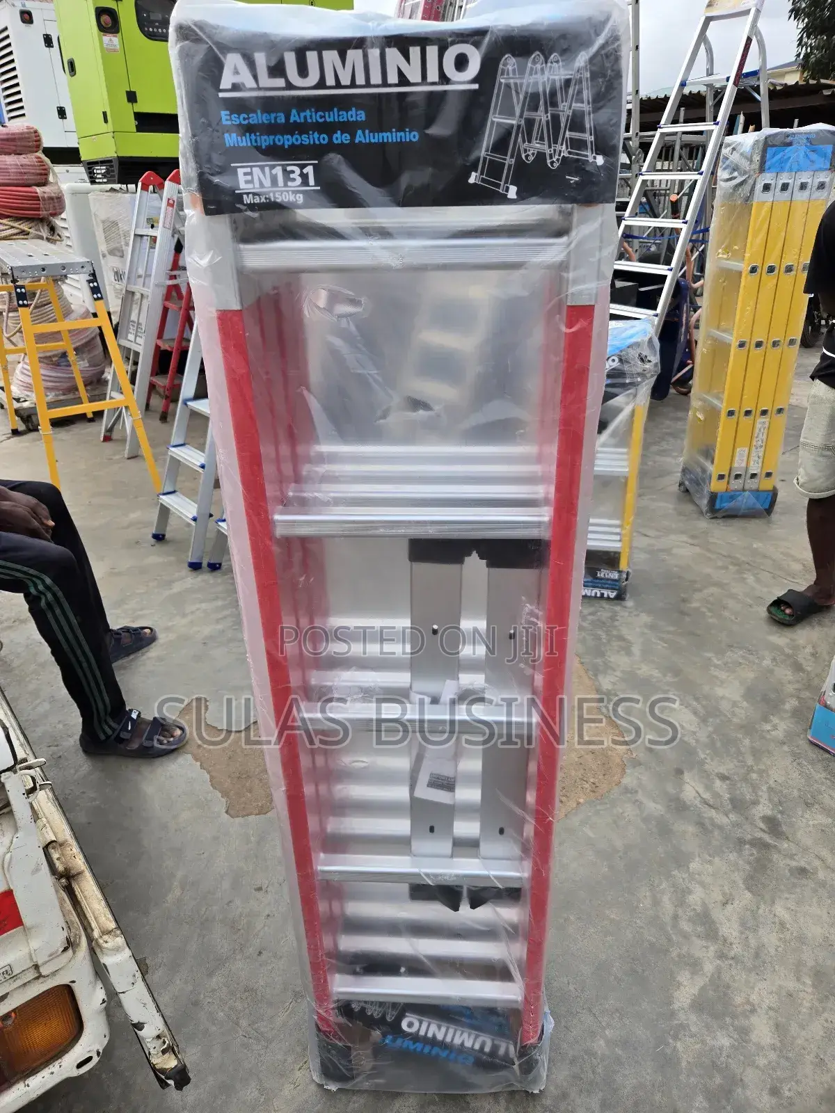 4×5 Multipurpose Ladder Red Color