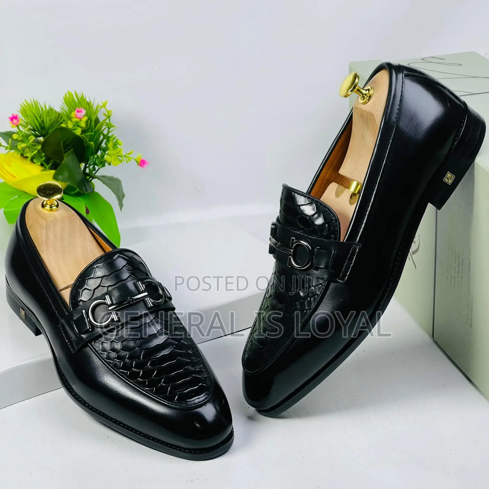 Richwanz Black Men Loafers Shoe