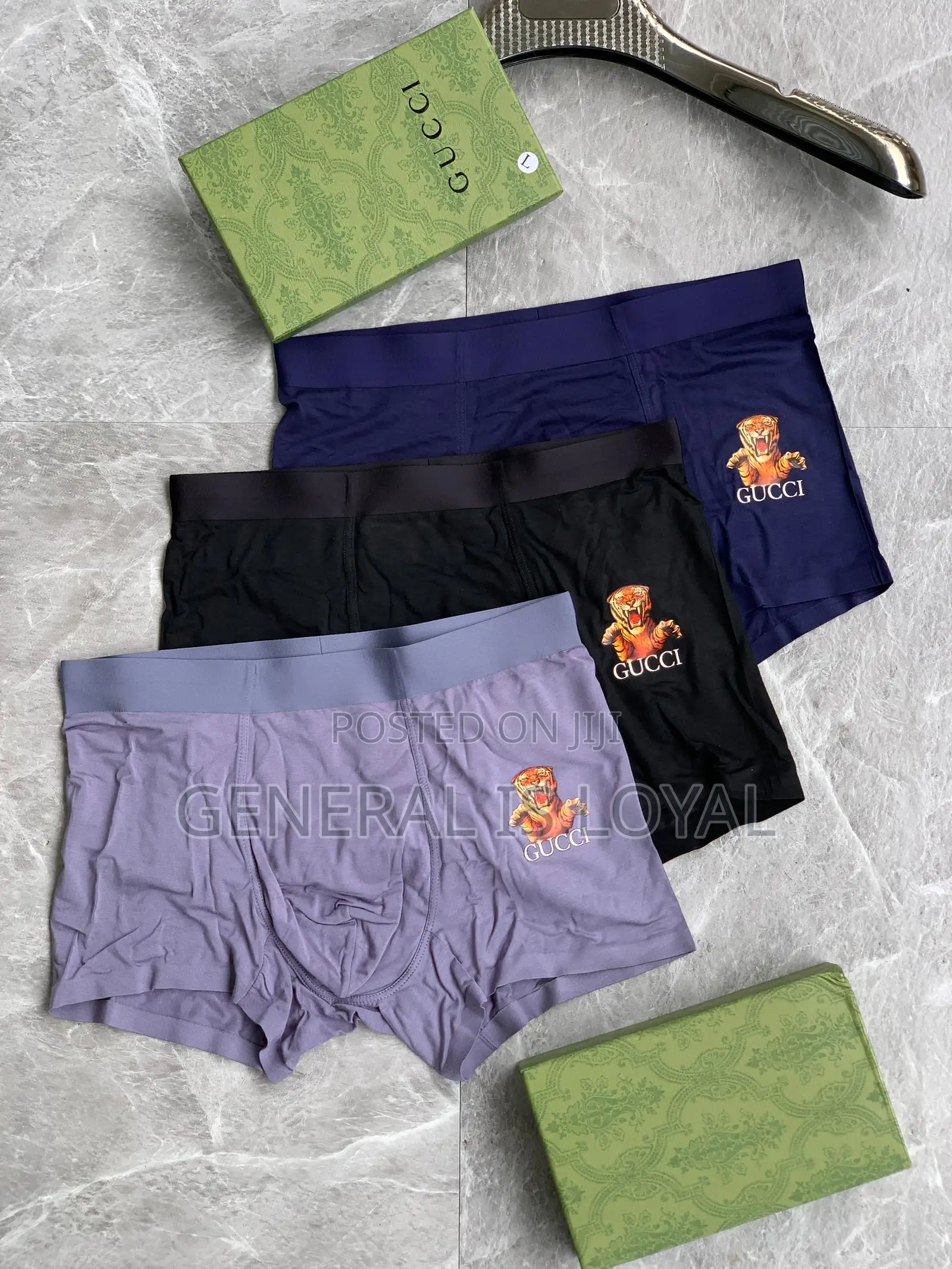 Gucci Men Silk Boxer Shorts