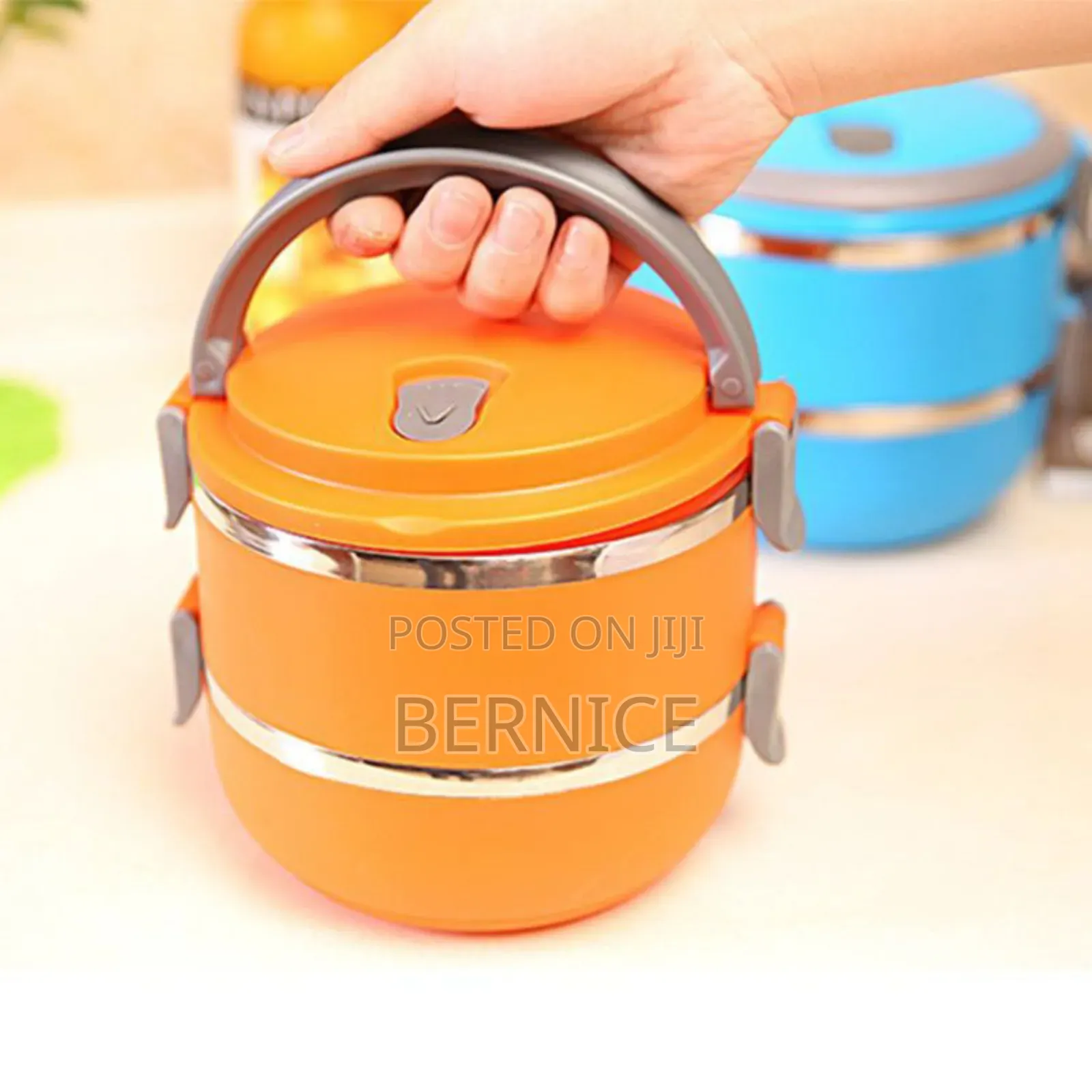 Dual Compartment Lunch Box – Packed in a Gift Box.