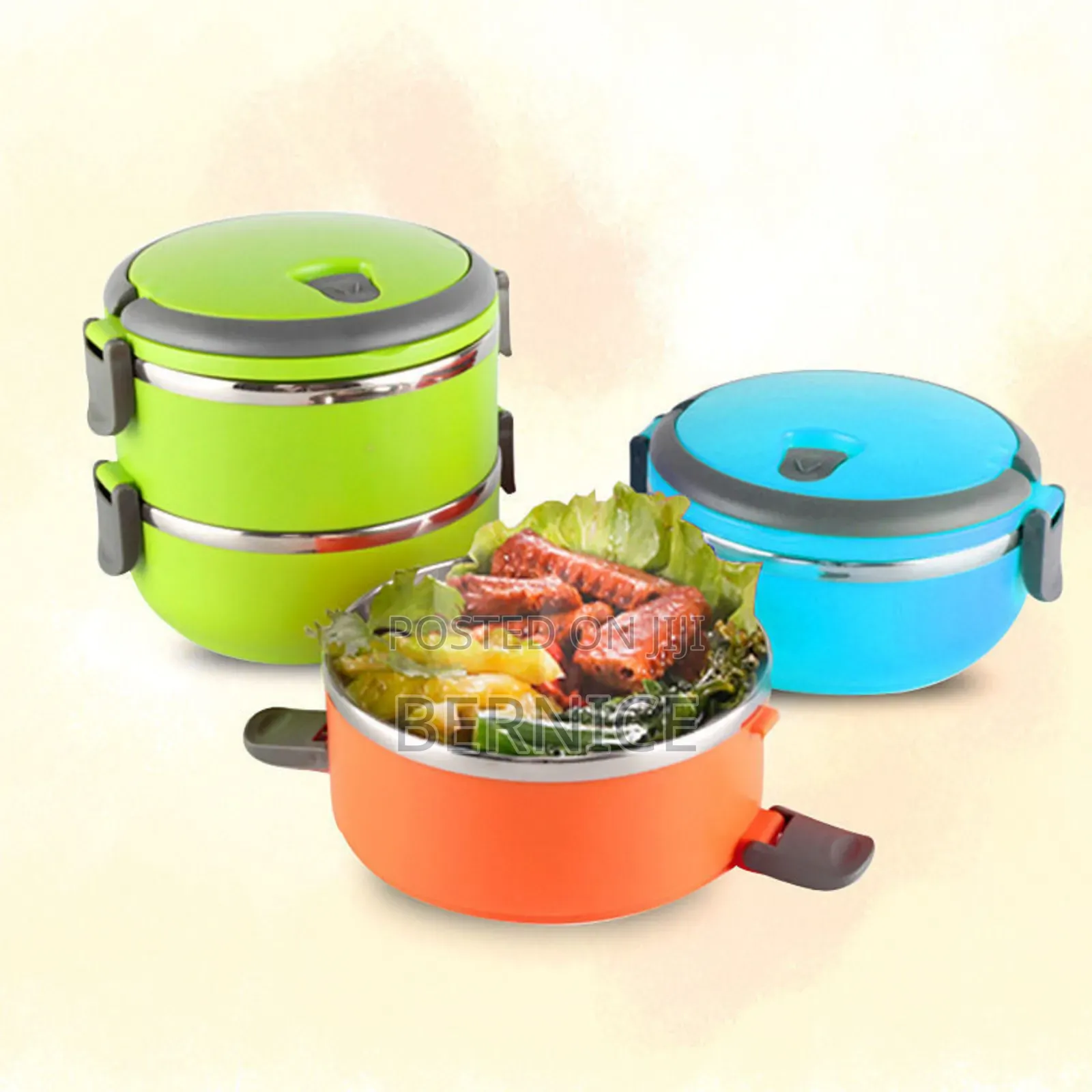 Dual Compartment Lunch Box – Packed in a Gift Box.