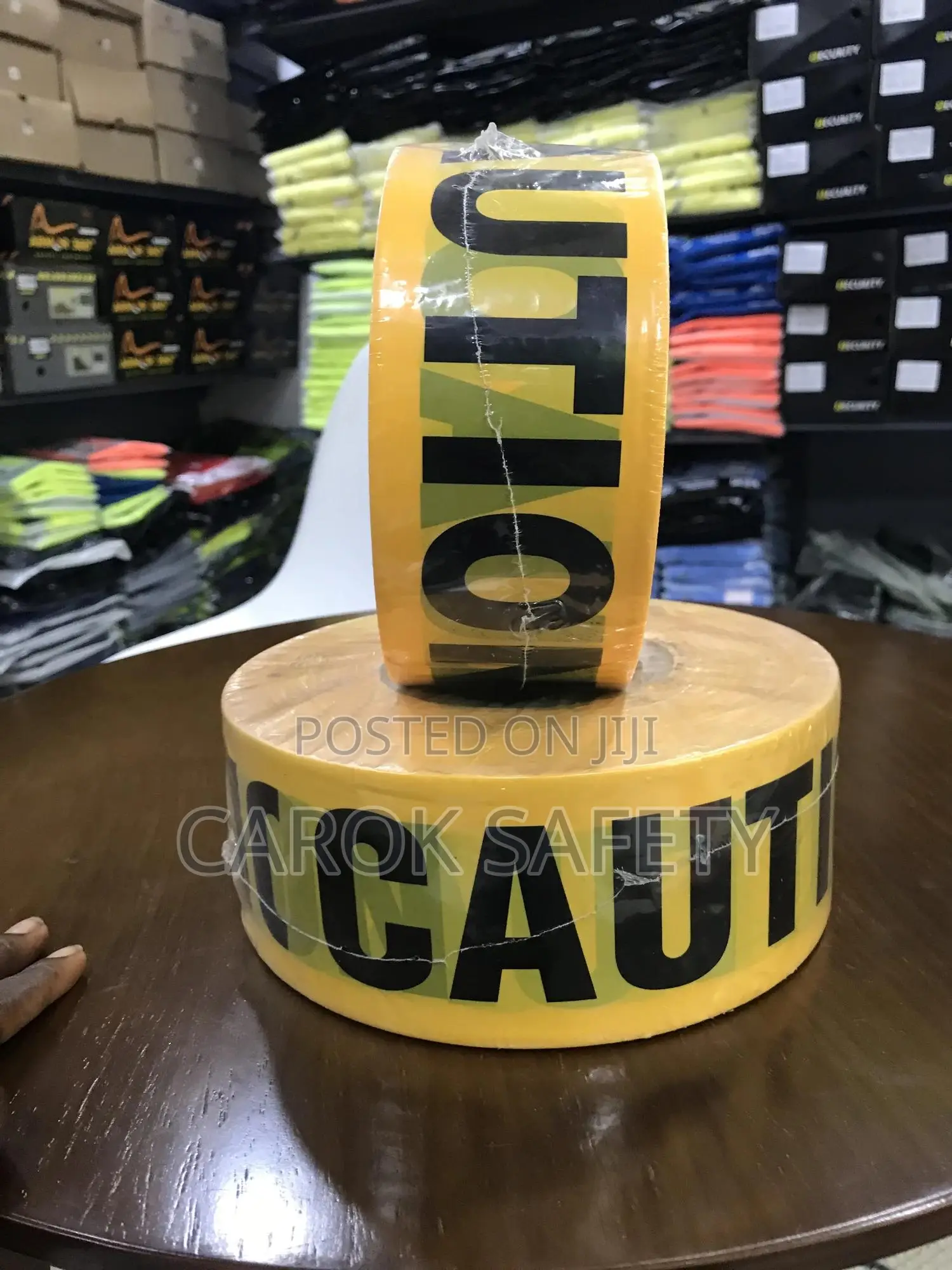 Caution Tape-yellow And Black