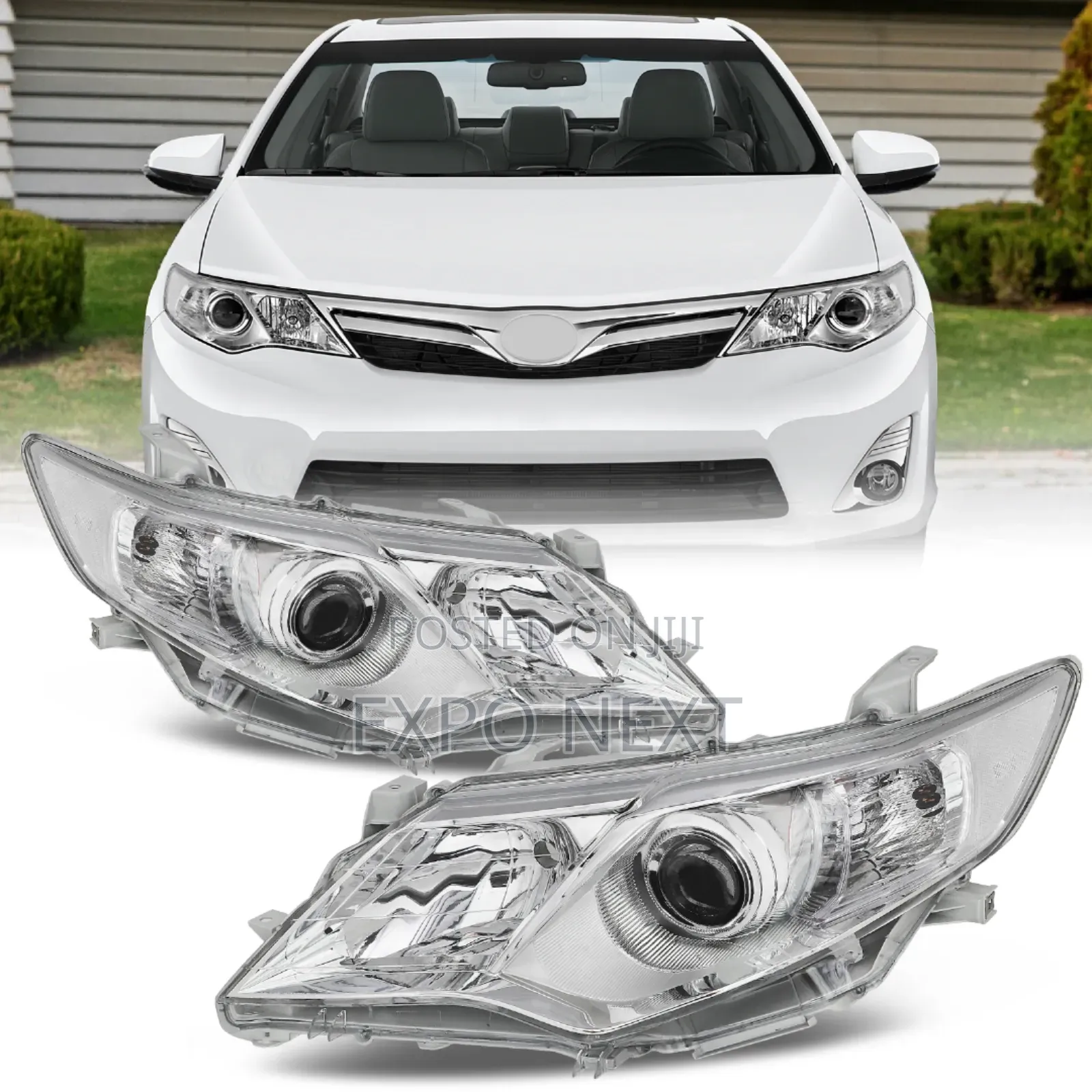 Headlights Toyota Camry Series 2012-2014 Usa