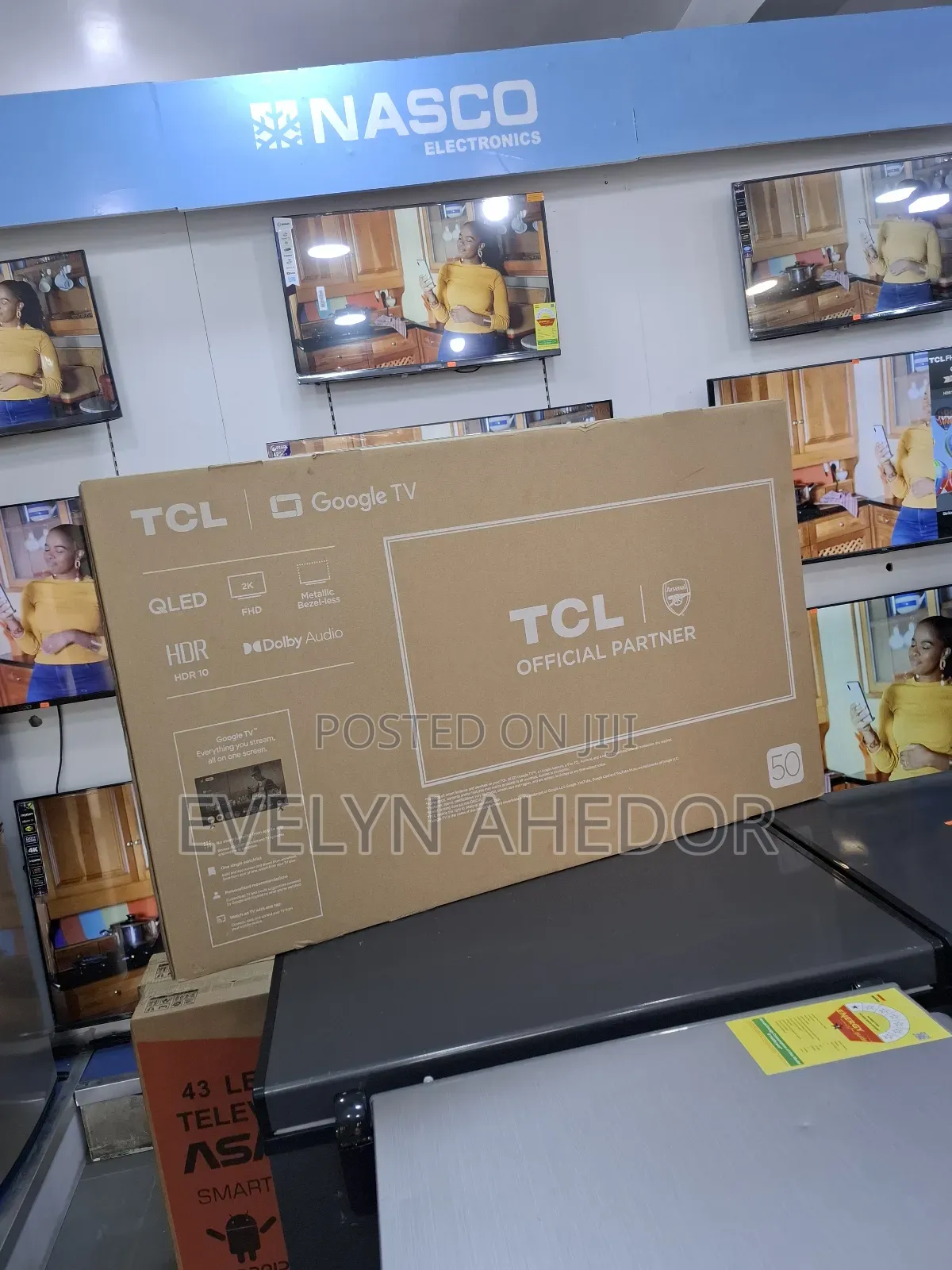 TCL 50 Inches Qled Uhd Google Tv Available
