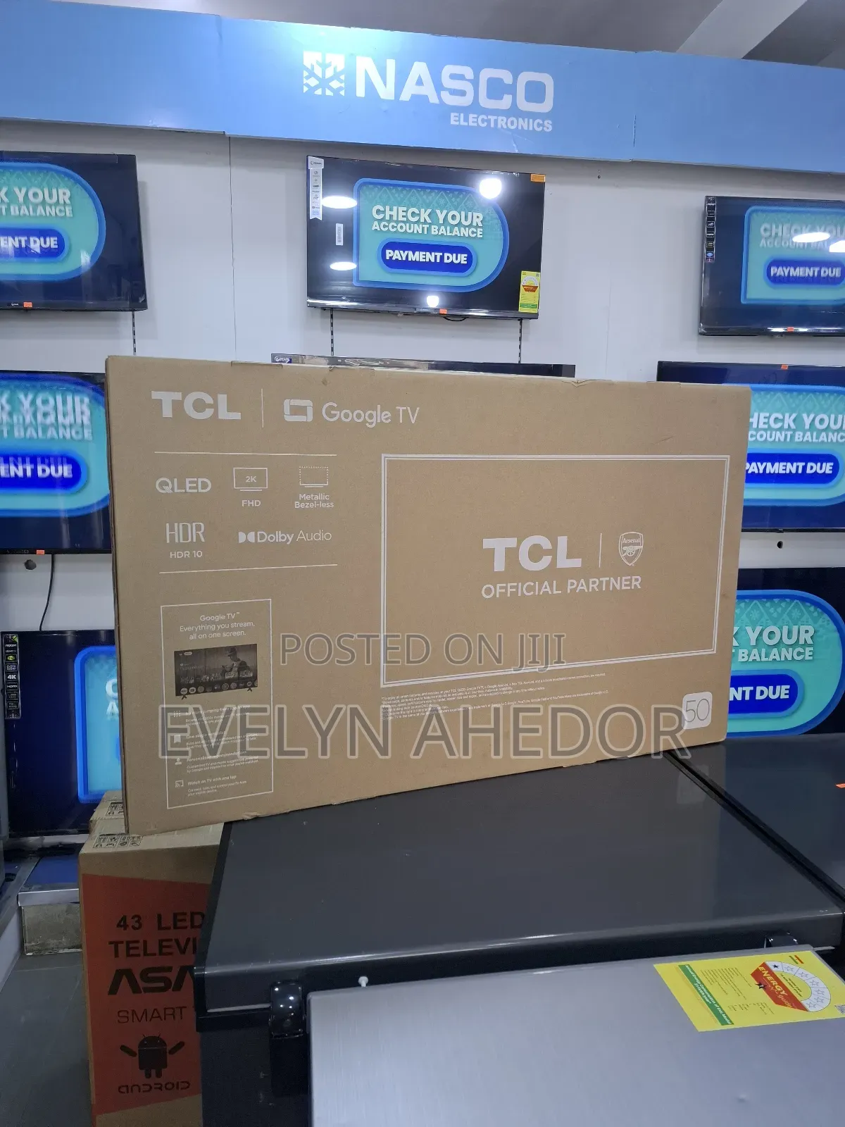 TCL 50 Inches Qled Uhd Google Tv Available