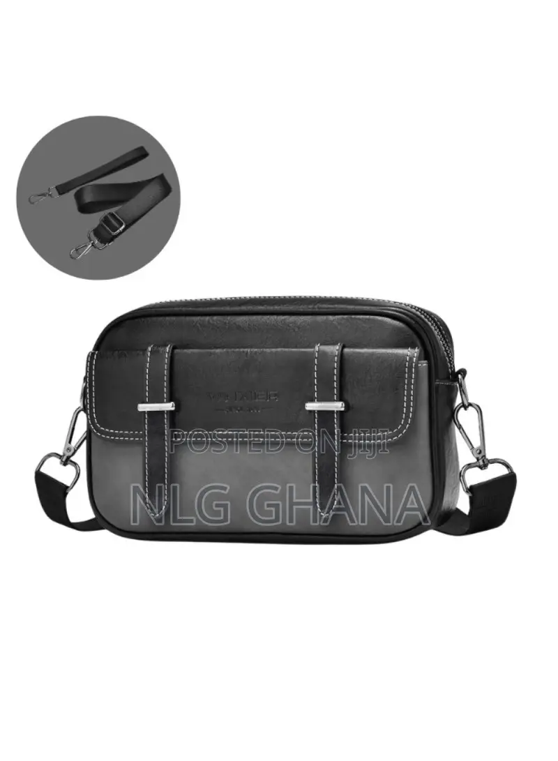 Men Square Messenger Bag Pu Leather Mini Crossbody Bag. Tvx24727