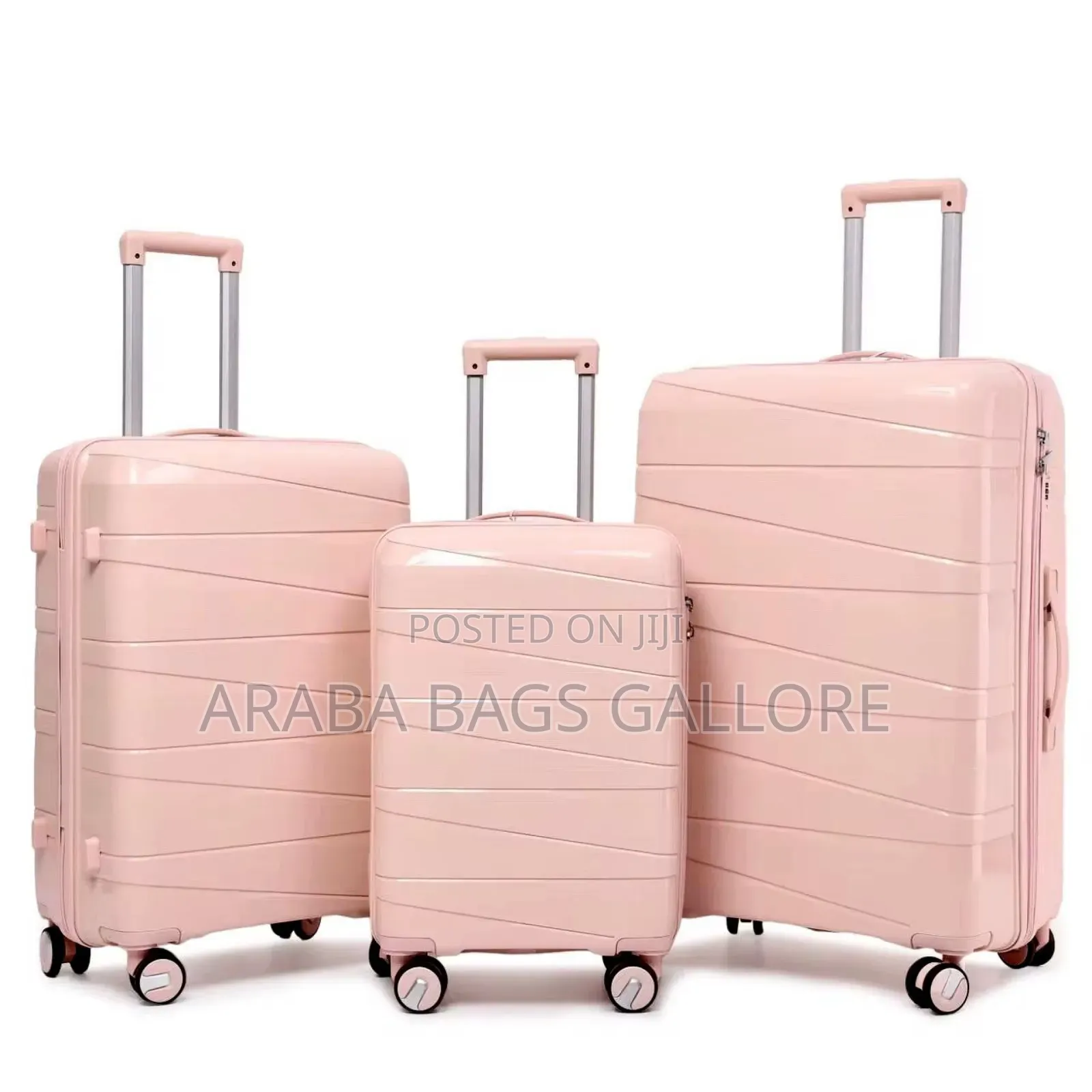 3sets Unbreakable Suitcases Available for Sale