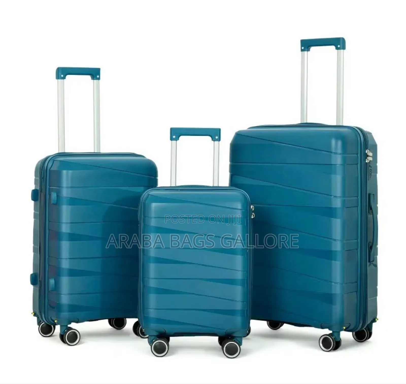 3sets Unbreakable Suitcases Available for Sale