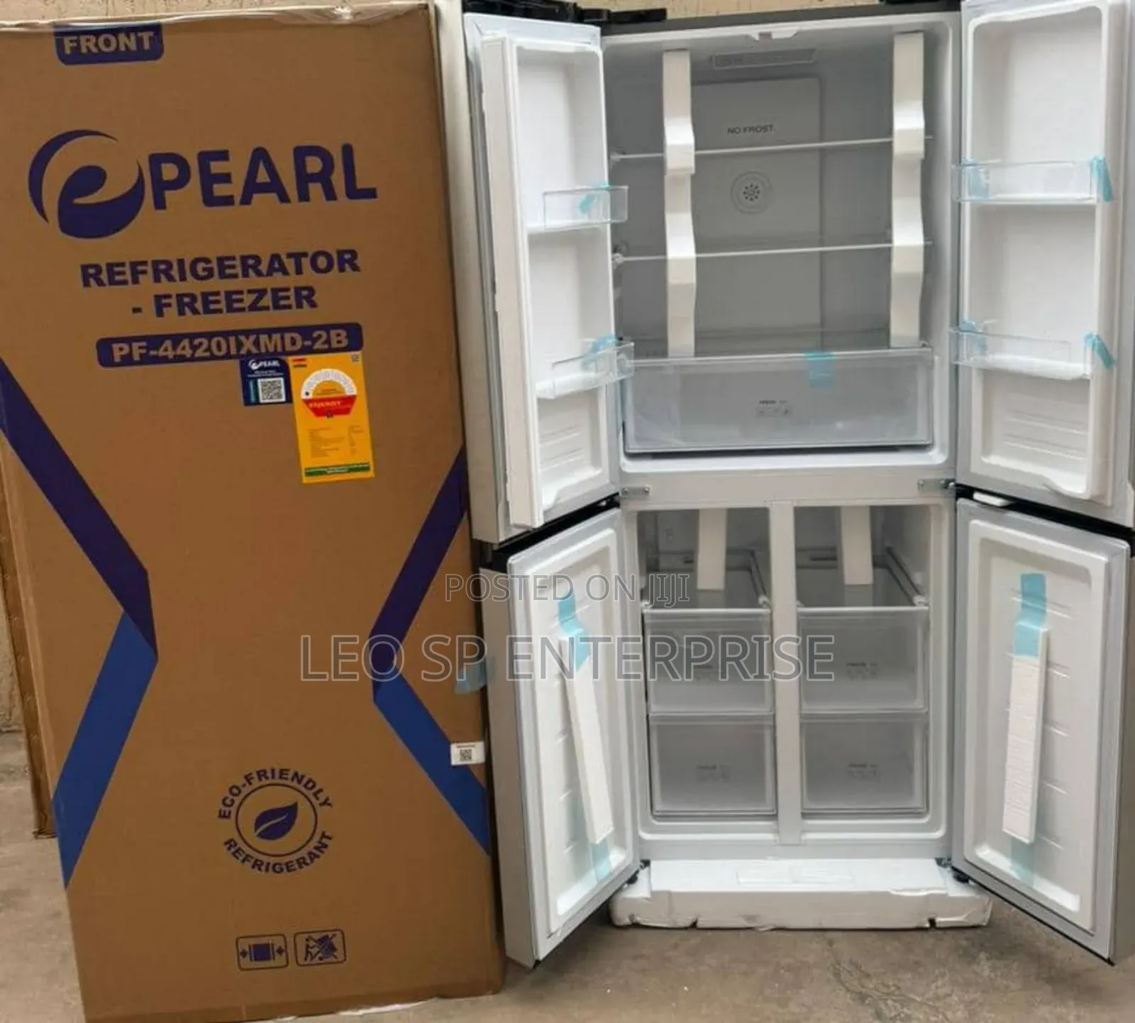 Pearl Frost Free 312l Double Door Fridge