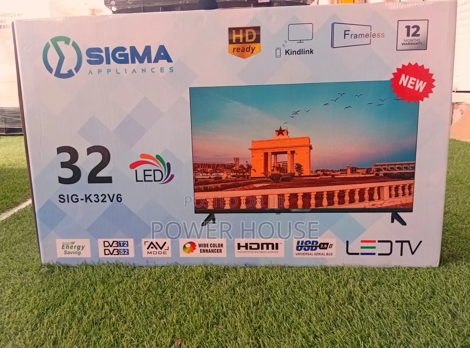 Rush View Sigma 32inches Led Tv Cool