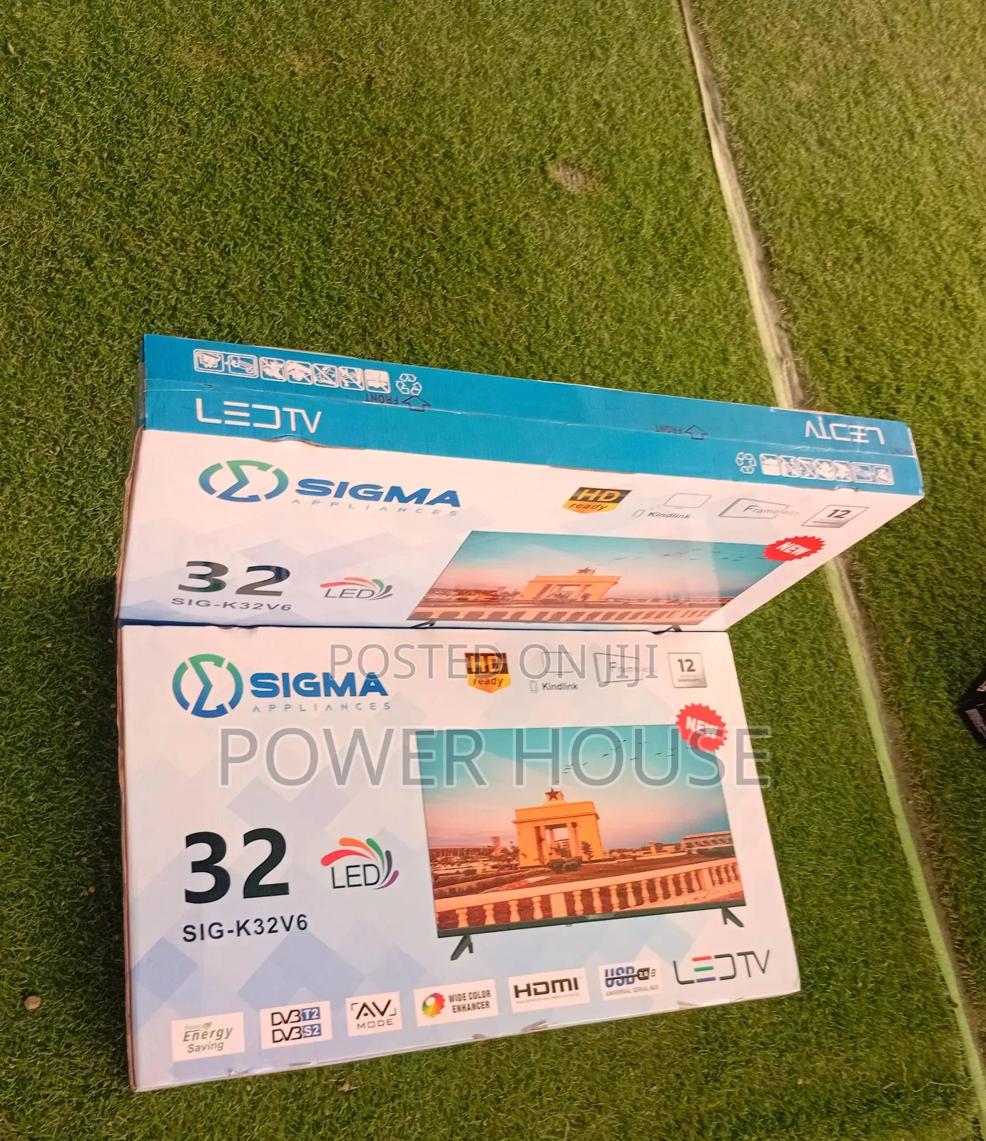 Boom Vision Sigma 32inches Led Tv Cool