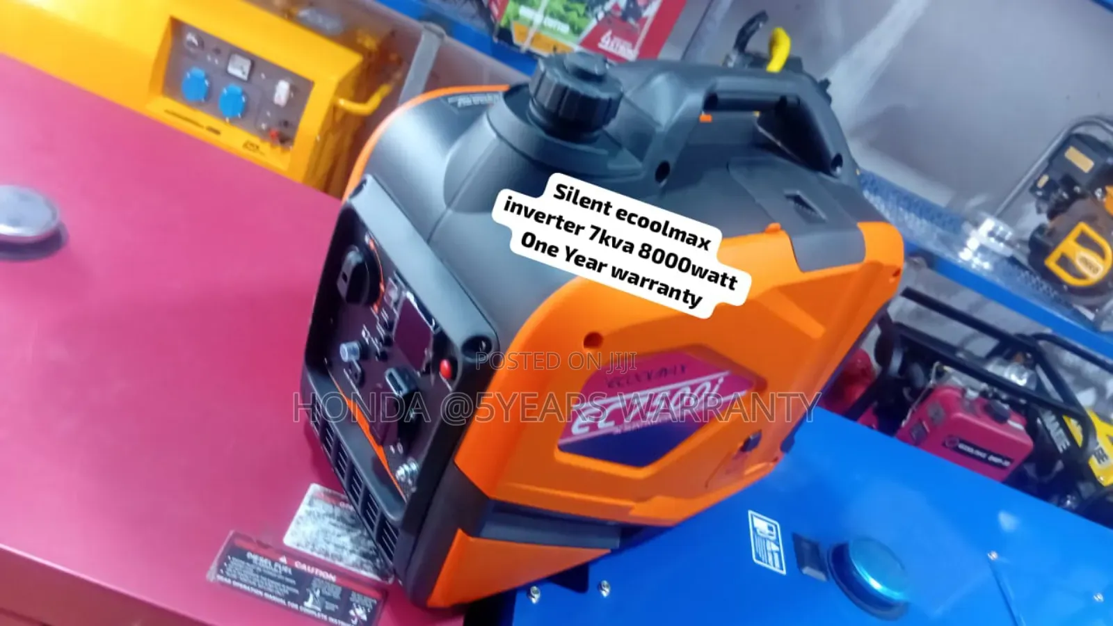 Inverter 7kva 7500watt Ecoolmax Petrol Generator 7kva 7500i