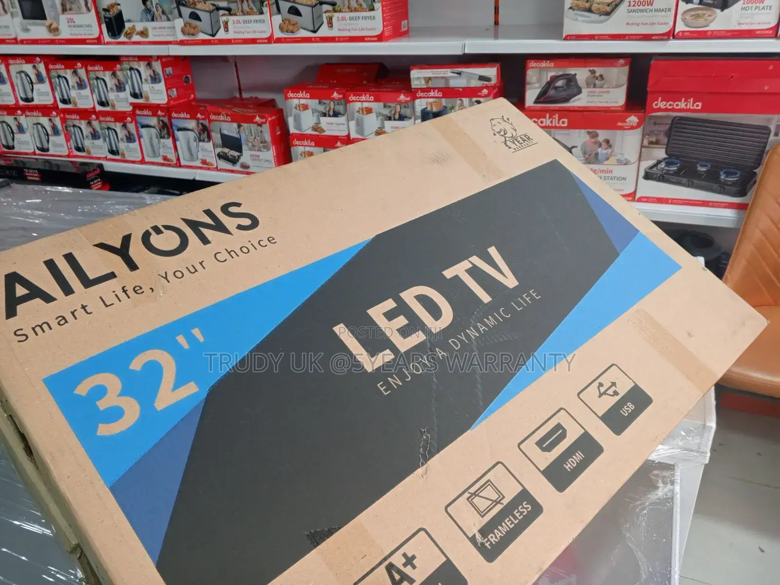 Ailyons 32 Crystal Clear Digital Tv